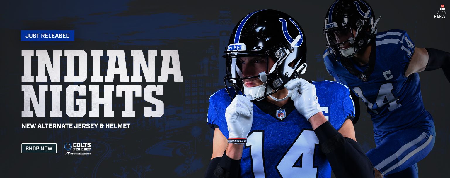View the Indiana Nights Collection at the Colts Pro Shop
