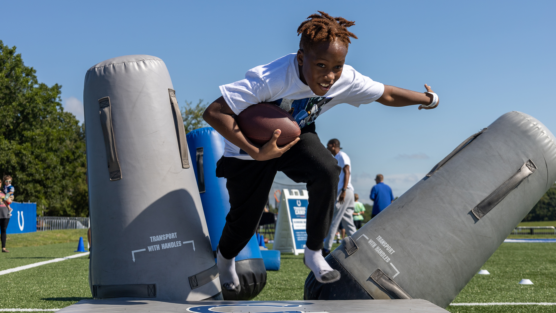 Colts Training Camp - a FREE football family experience! - Cornfields and  High Heels