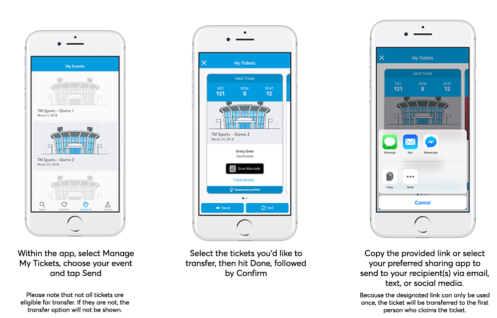 3 - Sending Your Tickets