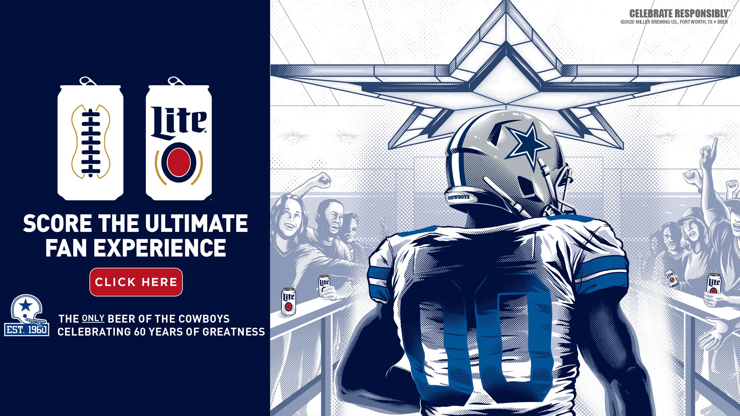 Miller Lite Game Watch Experience: Dallas Cowboys at Seattle