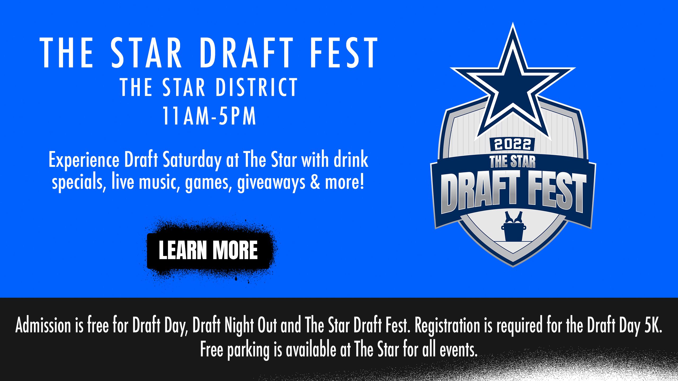 2023 Dallas Cowboys Draft Day 5K - The Star District