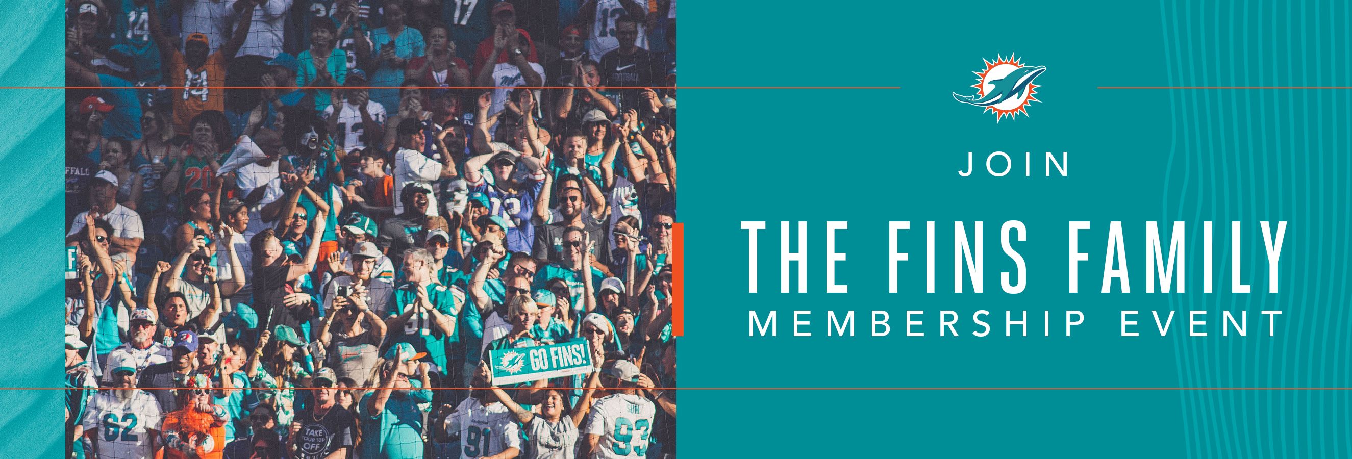 JOIN THE FINS FAMILY - Membership Event - Scroll down for more information