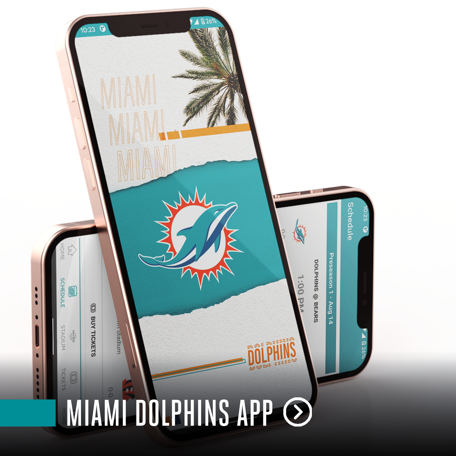 Miami Dolphins Wallpaper iPhone 11 Pro Case