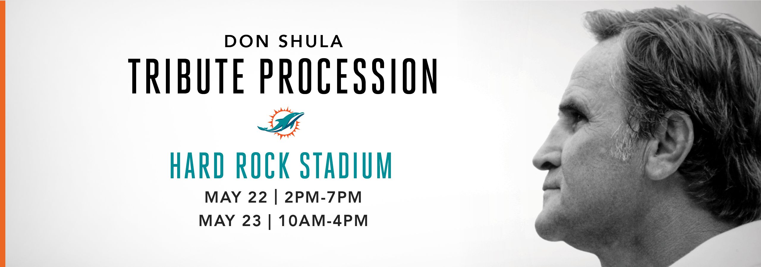 Don Shula memorial procession at Hard Rock Stadium today - The Phinsider