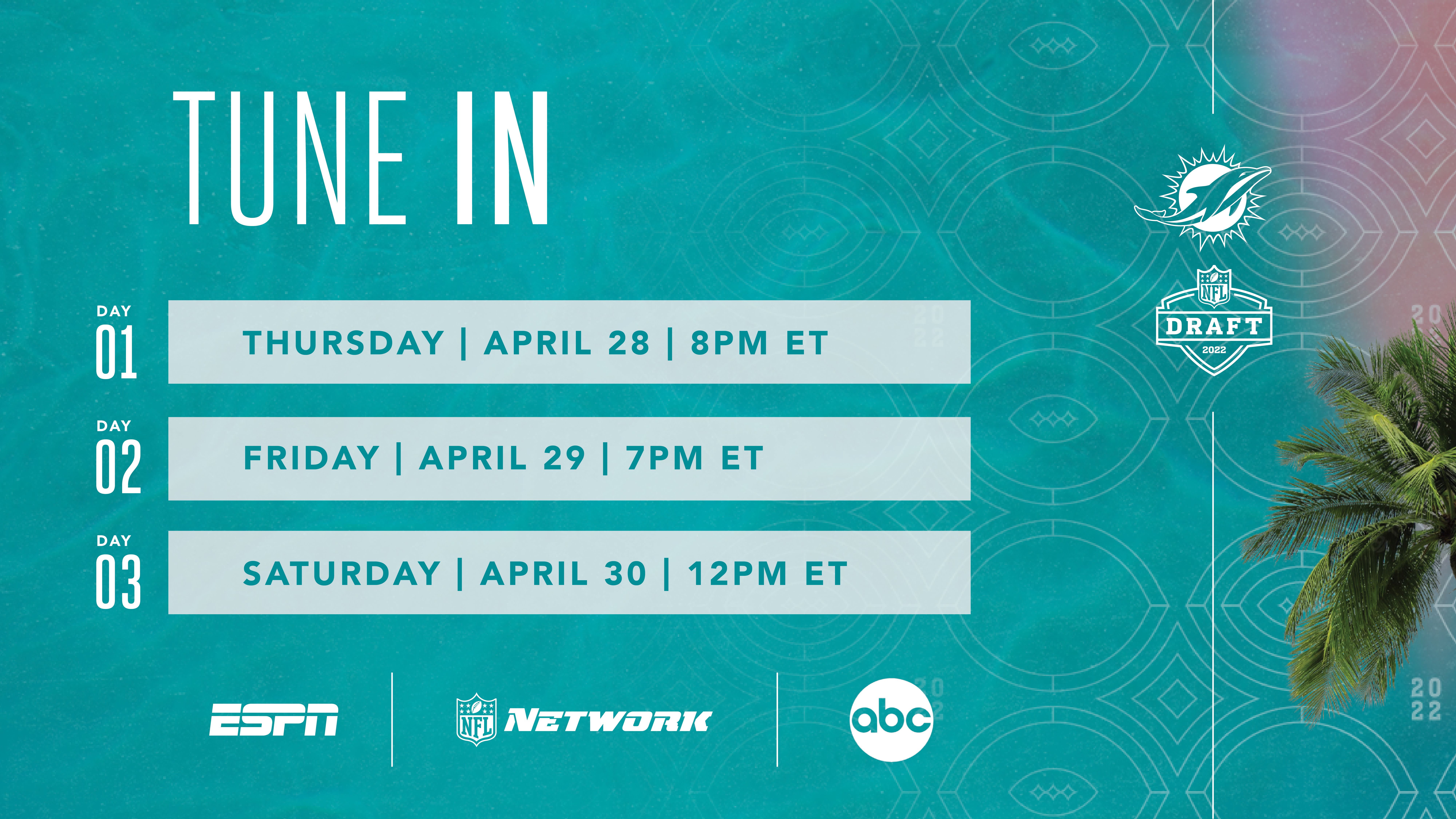 Tune in

Day 1, Thursday - April 28 8 PM, ET, Day 2, Friday April 29 7 pm, Day 3, Saturday, April 30, 12 p.m.