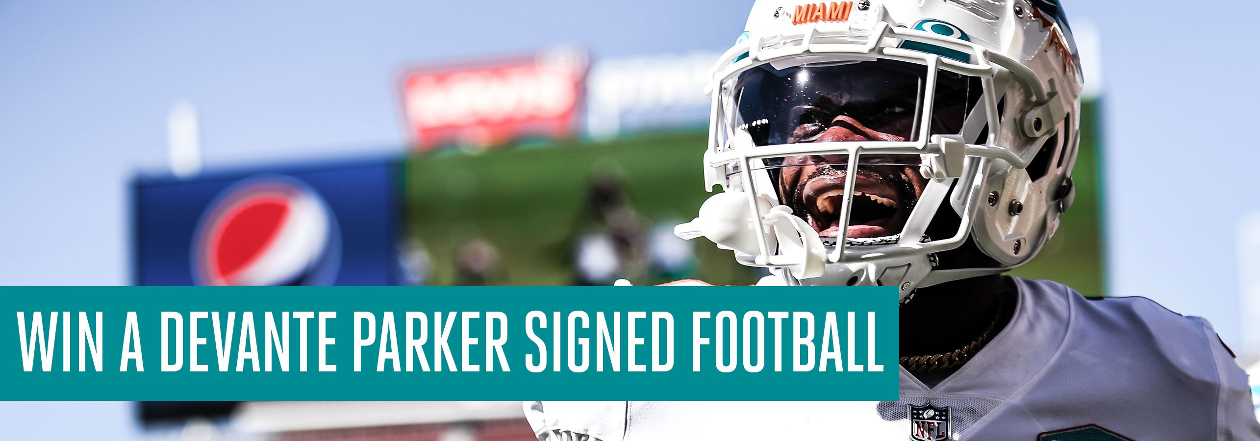 Devante Parker_Signed Football