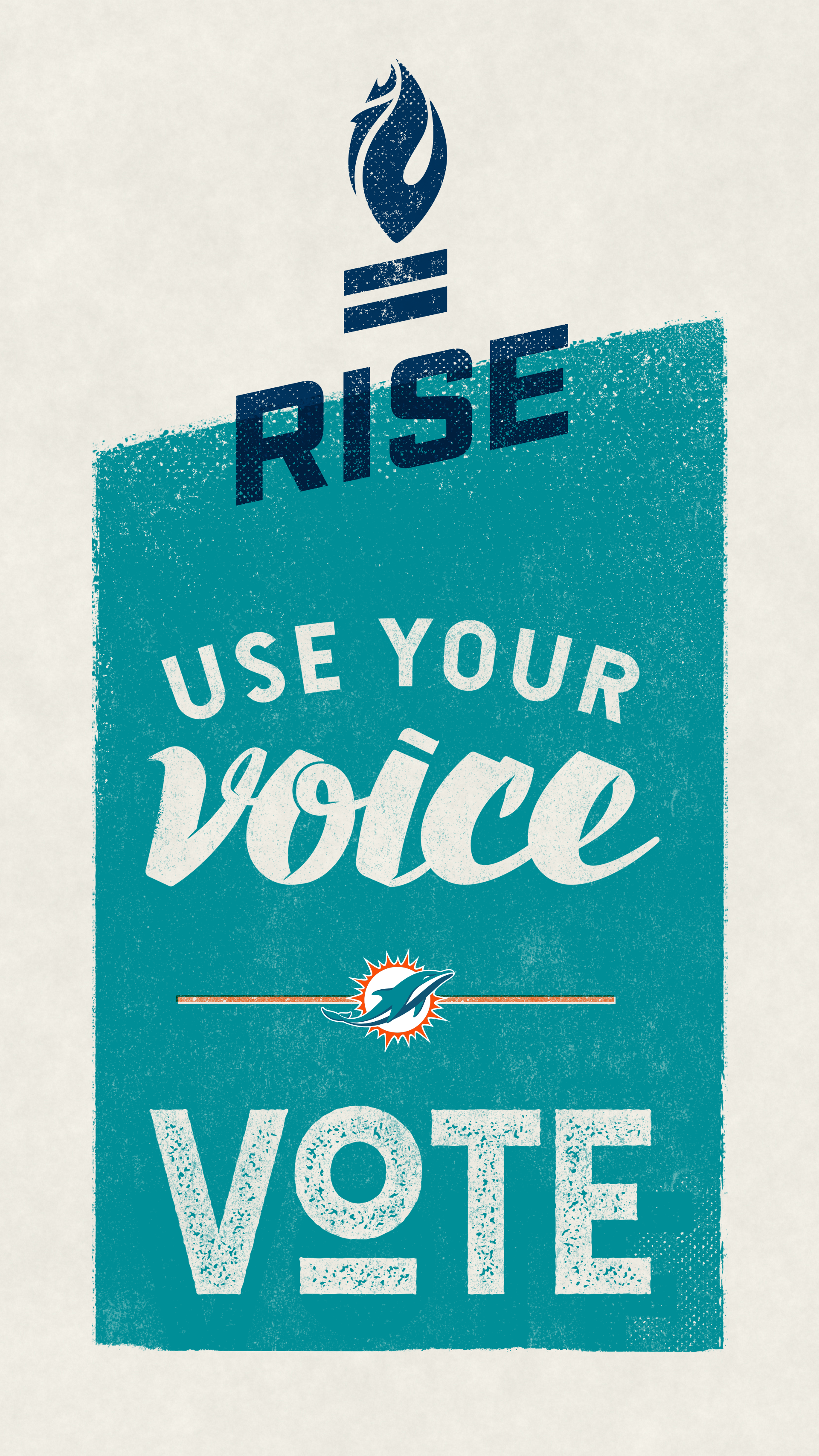 Graphic: Use Your Voice Cell Phone Wallpaper