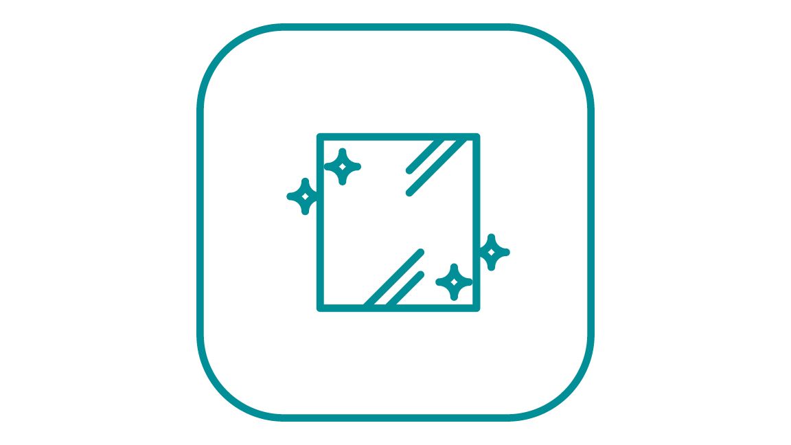 Graphic: Icon - Plastic Between Guests And Employees