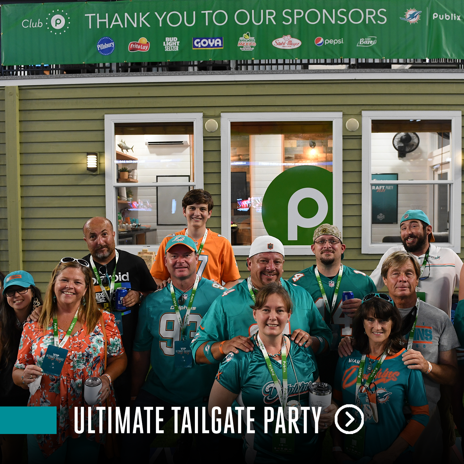 WQAM - Publix Dolphins Tailgate Party