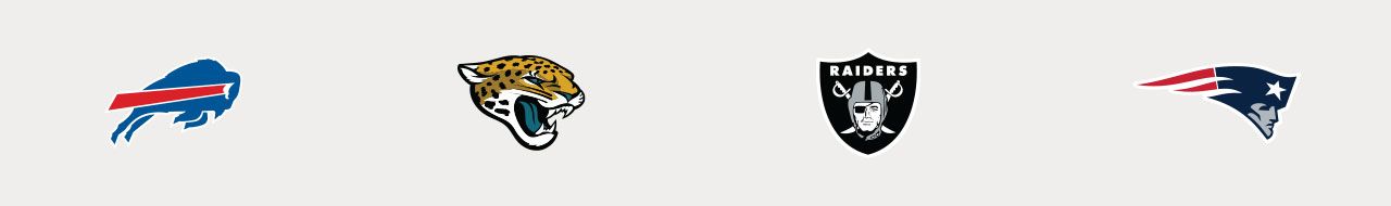 2021 Away Opponents: Buffalo Bills, Jacksonville Jaguars, Las Vegas Raiders, New England Patriots