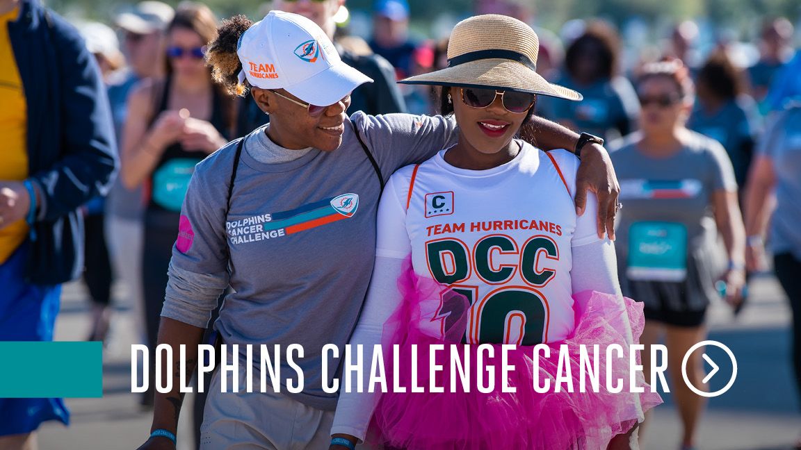 Join Team Hurricanes and help the Dolphins Challenge Cancer