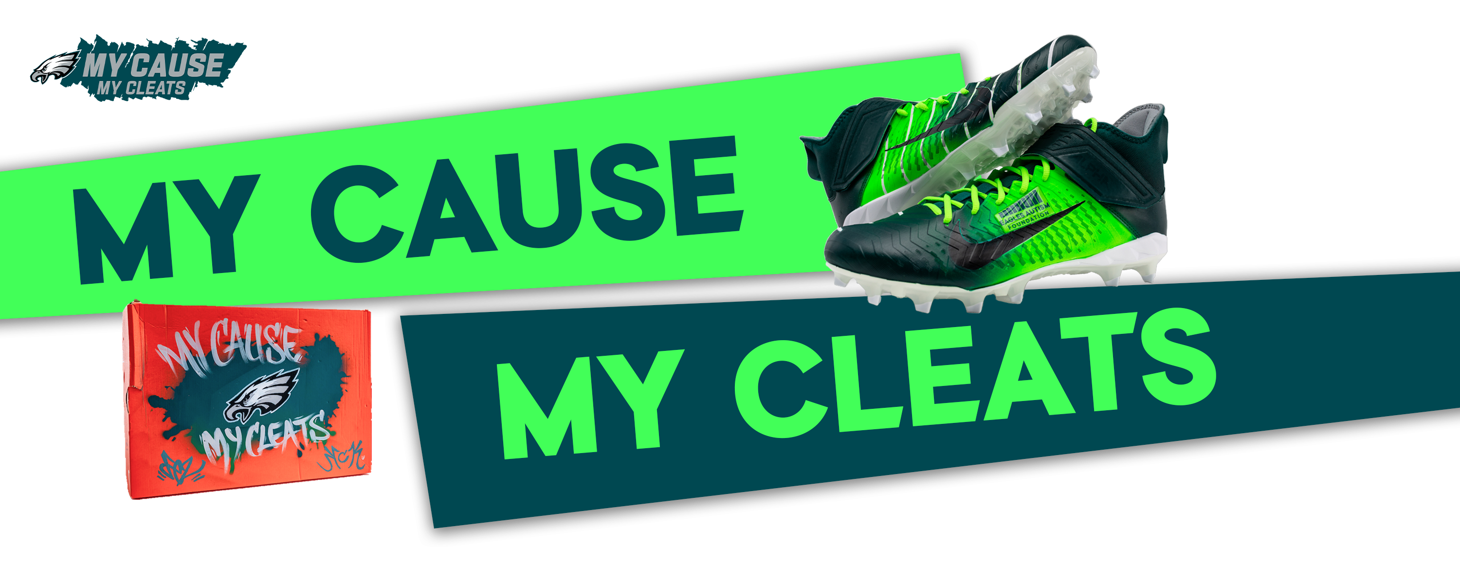 Philadelphia Eagles on X: At this Sunday's #MyCauseMyCleats game