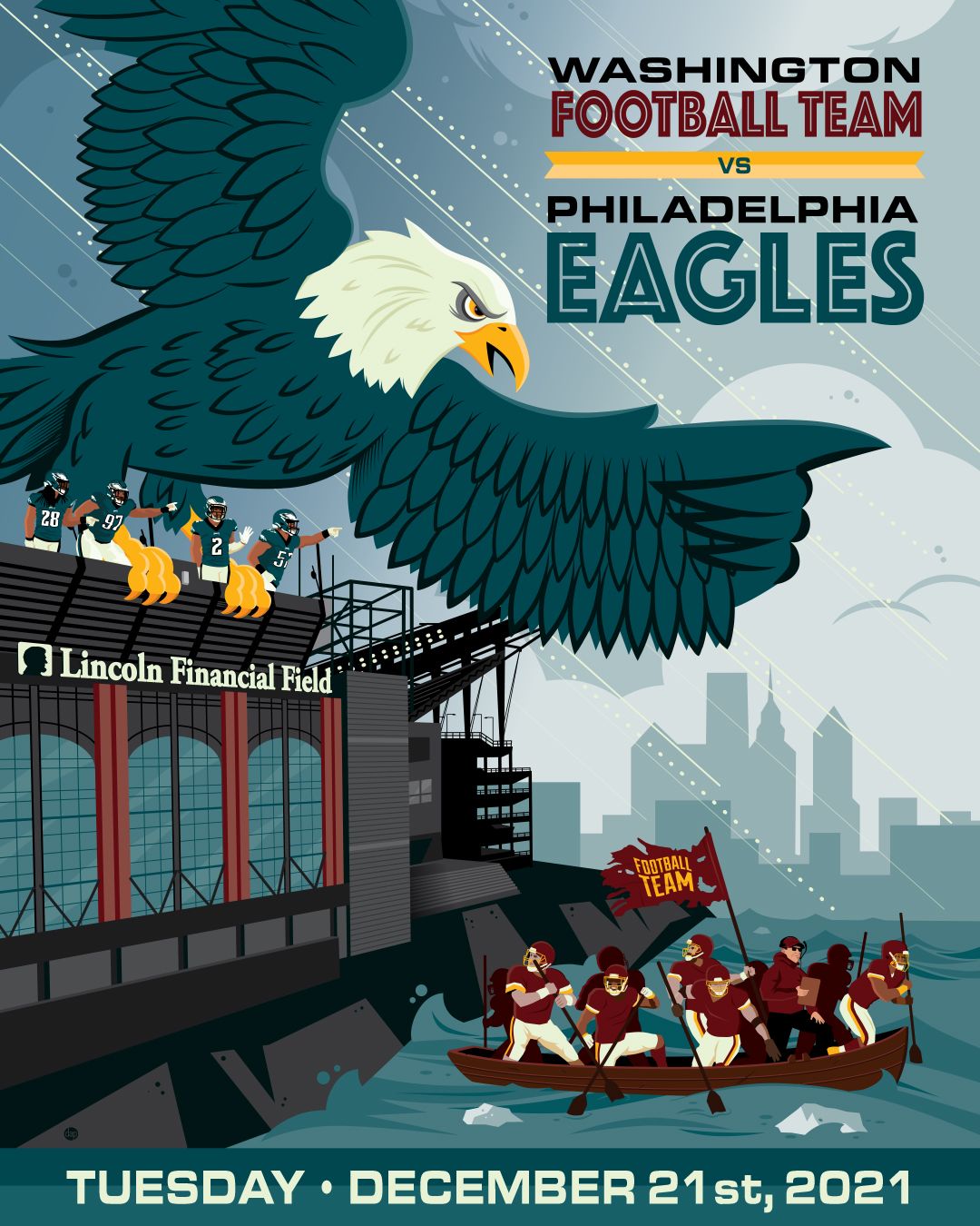 Week 15: Washington vs. Eagles