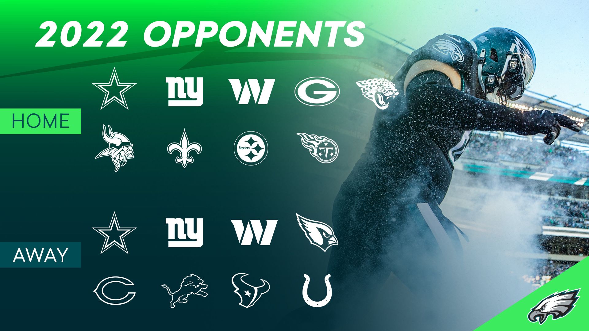 Philadelphia Eagles 2022 Football Schedule Philadelphia Eagles Schedule