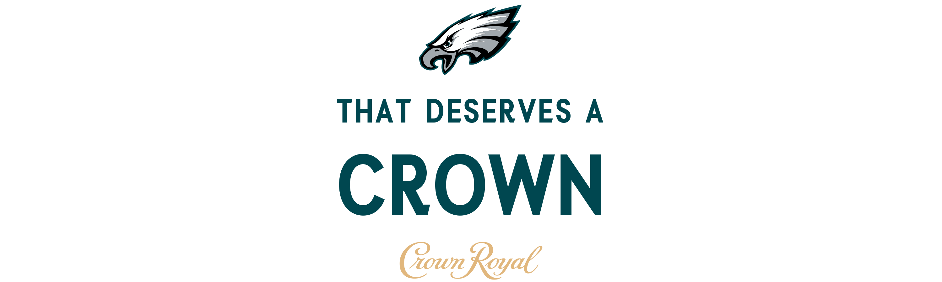 Philadelphia Eagles  Crown Royal - Deserves a Crown