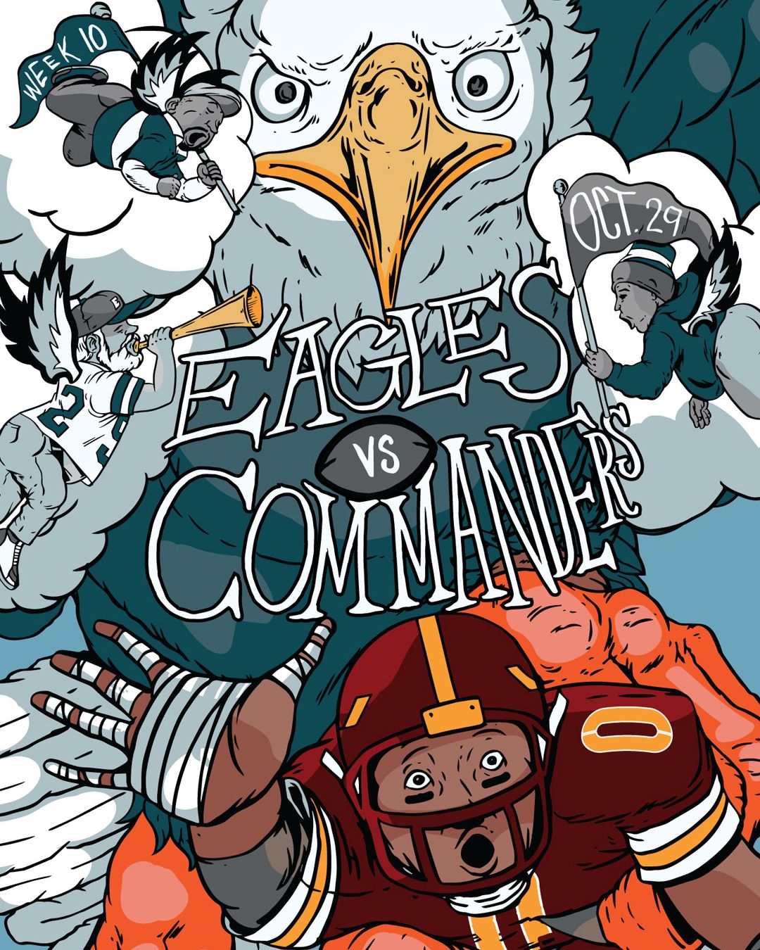 Week 8: Eagles vs. Commanders