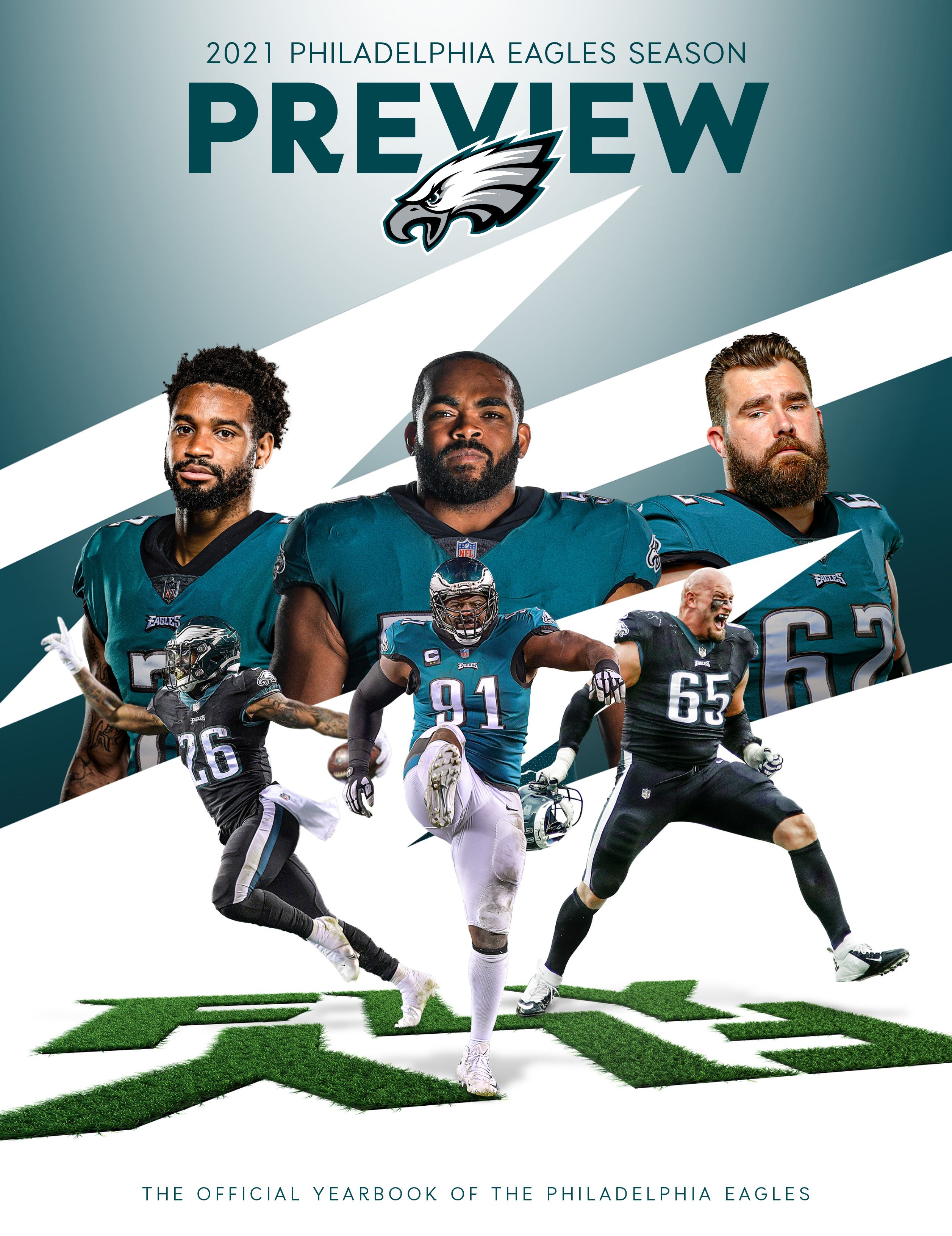 2023 PHILADELPHIA EAGLES SEASON PREVIEW YEARBOOK NFL PROGRAM SUPER BOWL?  288 PG