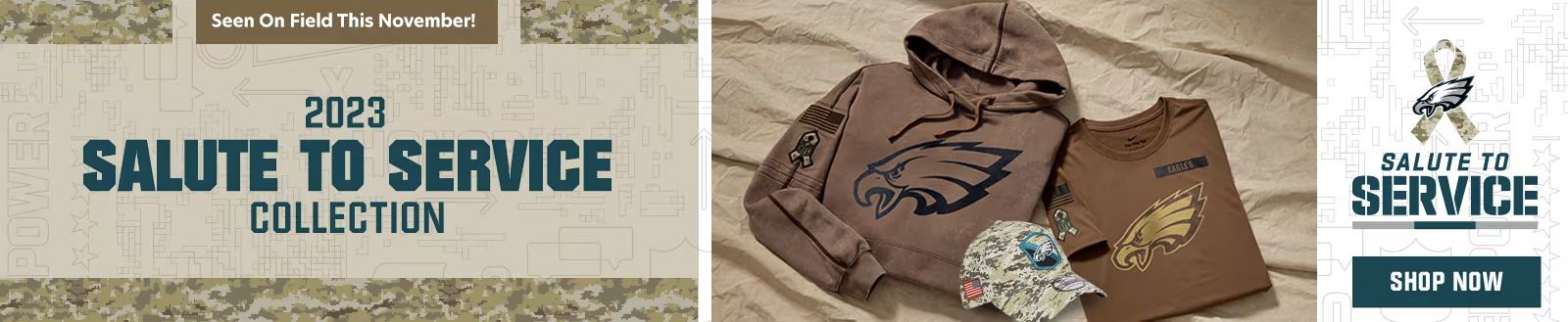 Eagles support outlet the troops jersey