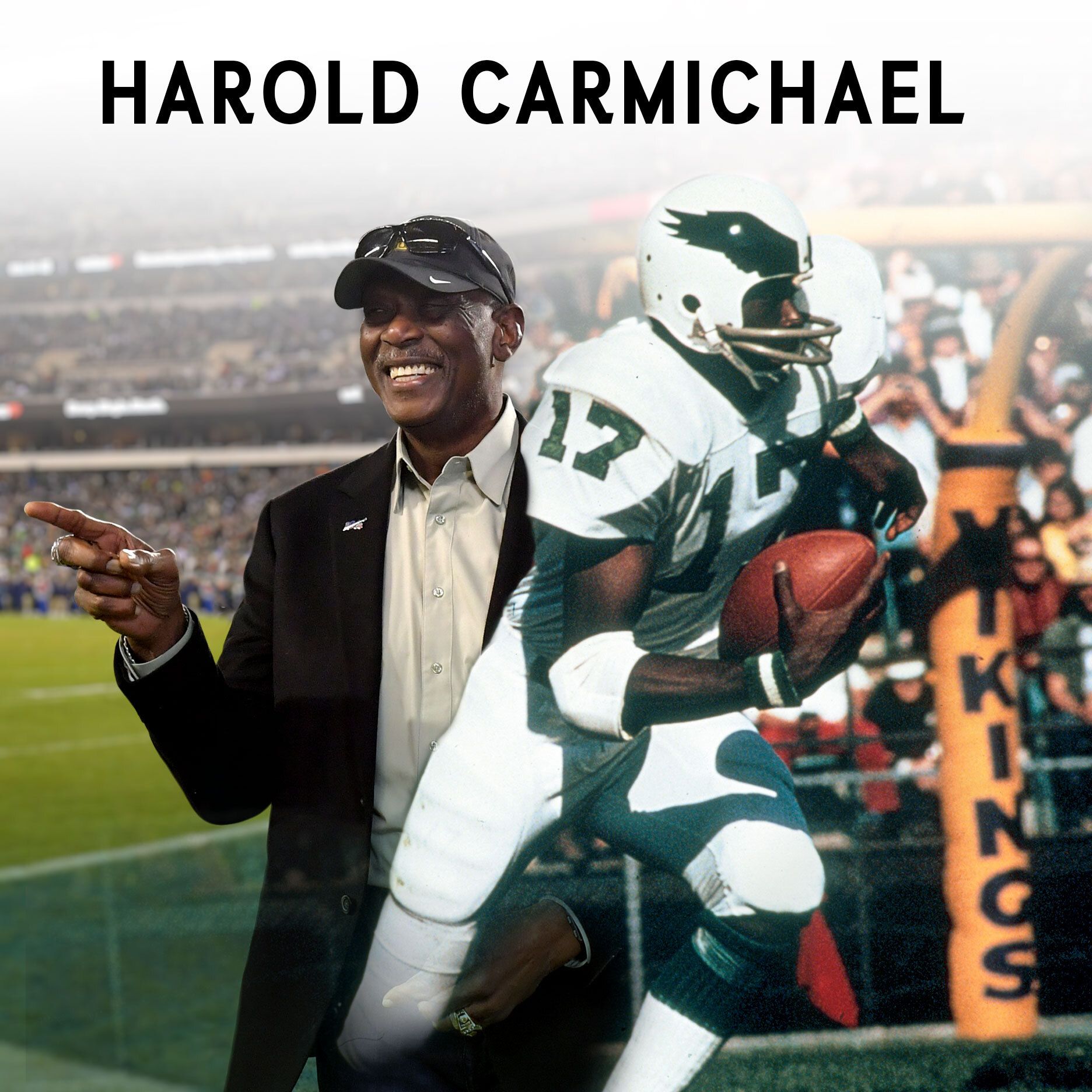 Eagles WR Harold Carmichael selected to Hall Of Fame