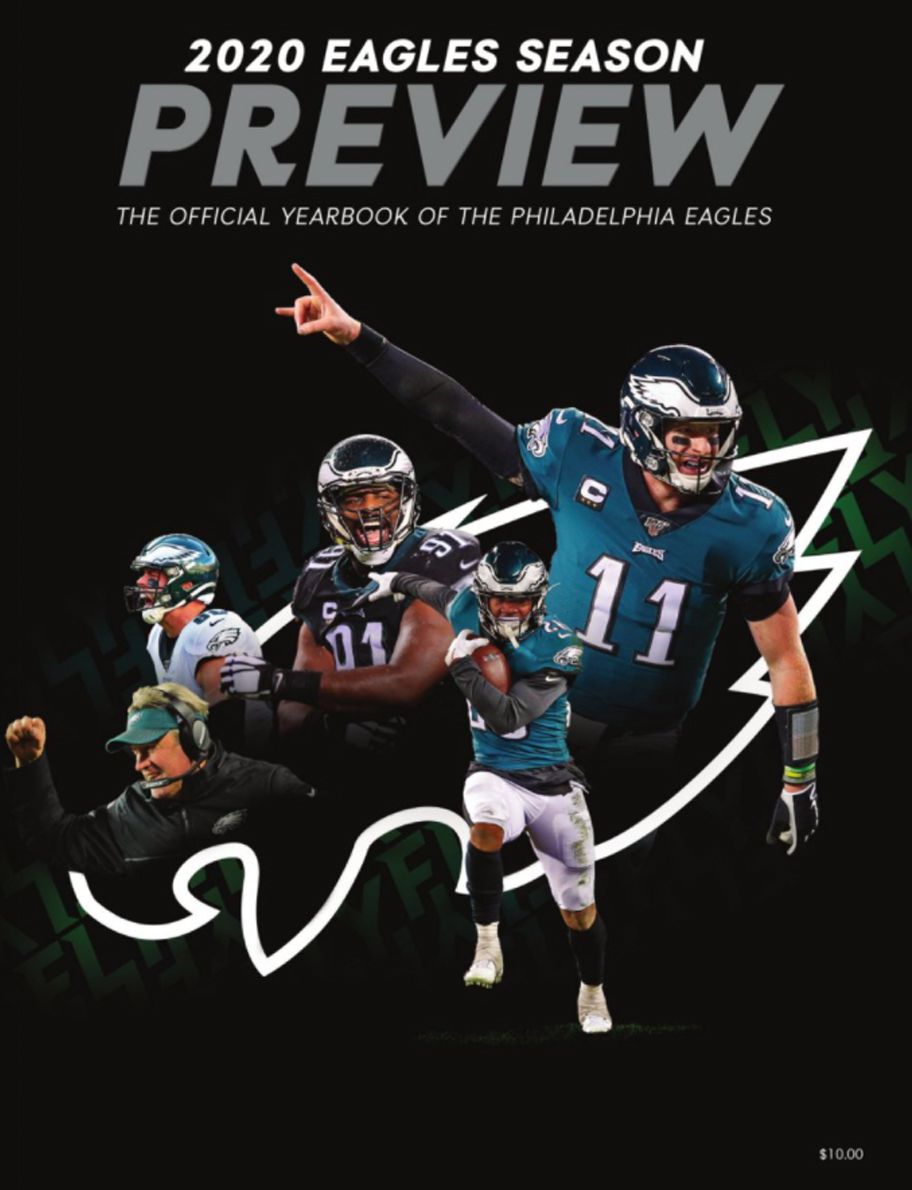 2023 PHILADELPHIA EAGLES SEASON PREVIEW YEARBOOK NFL PROGRAM SUPER