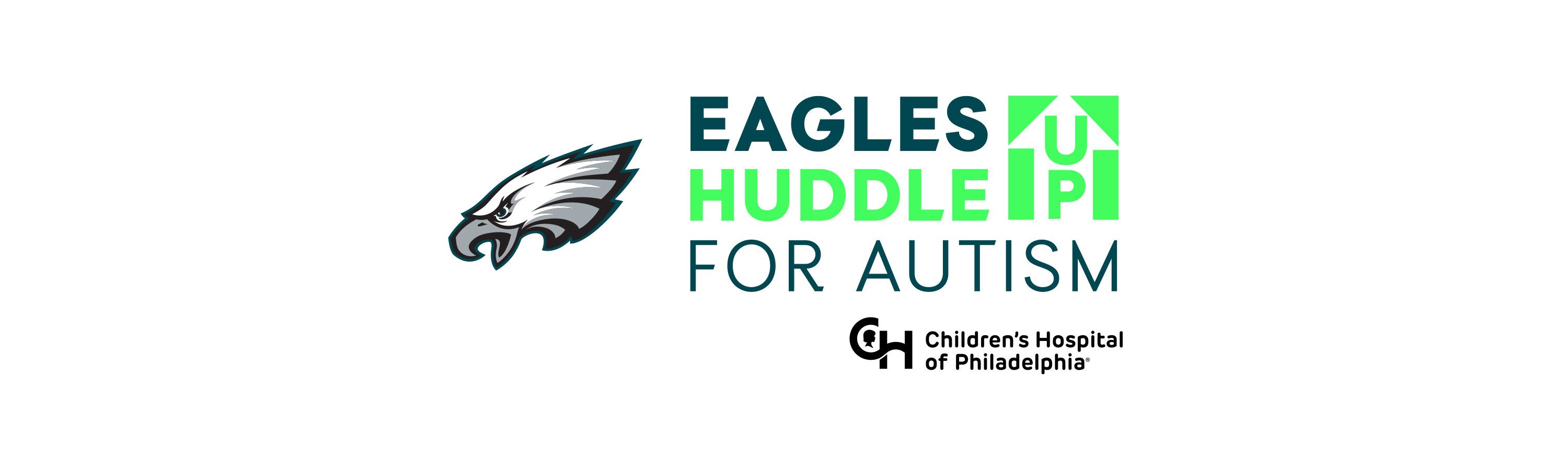 Philadelphia Eagles Huddle Up For Autism