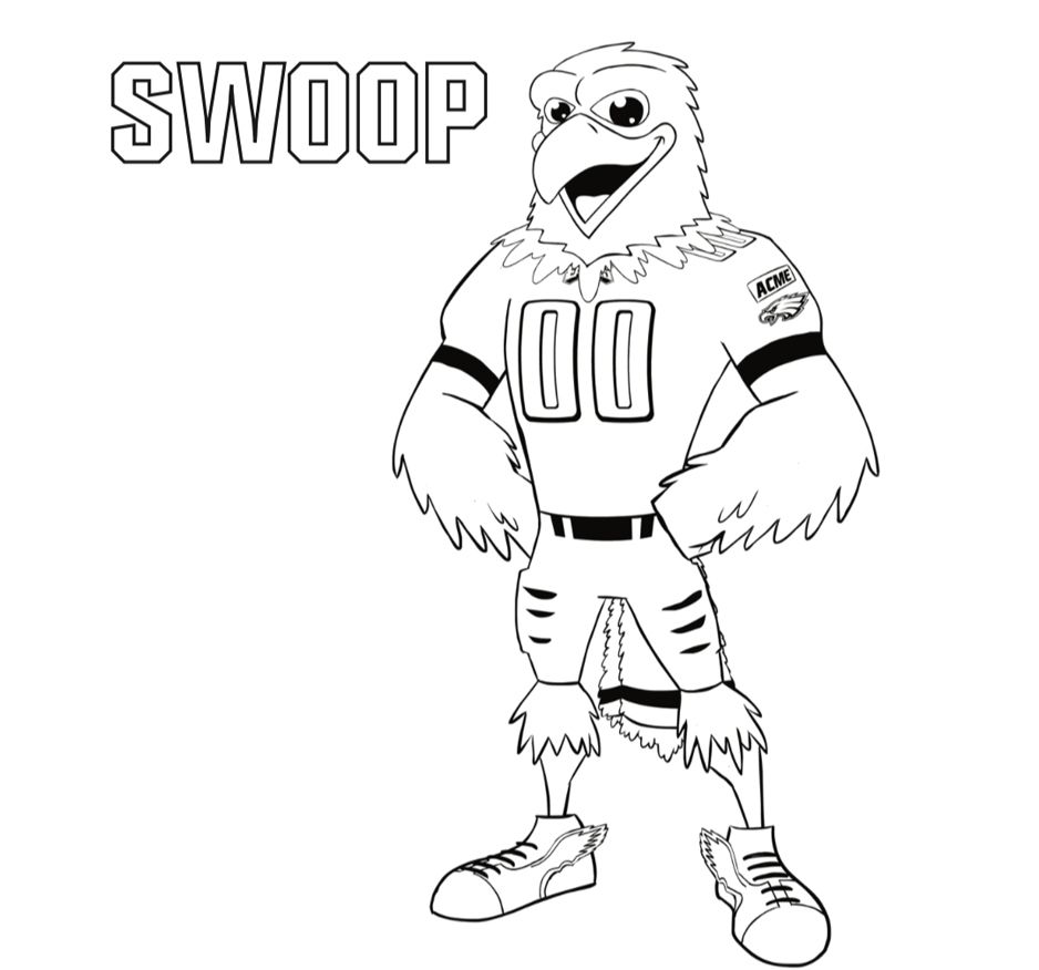  Go Eagles Coloring Pages for Adult