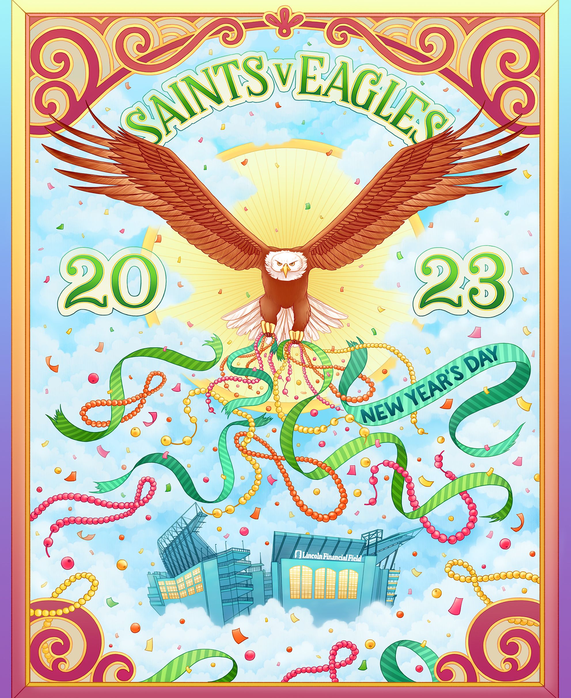 Check out the exclusive Eagles Gameday Poster Playlist presented