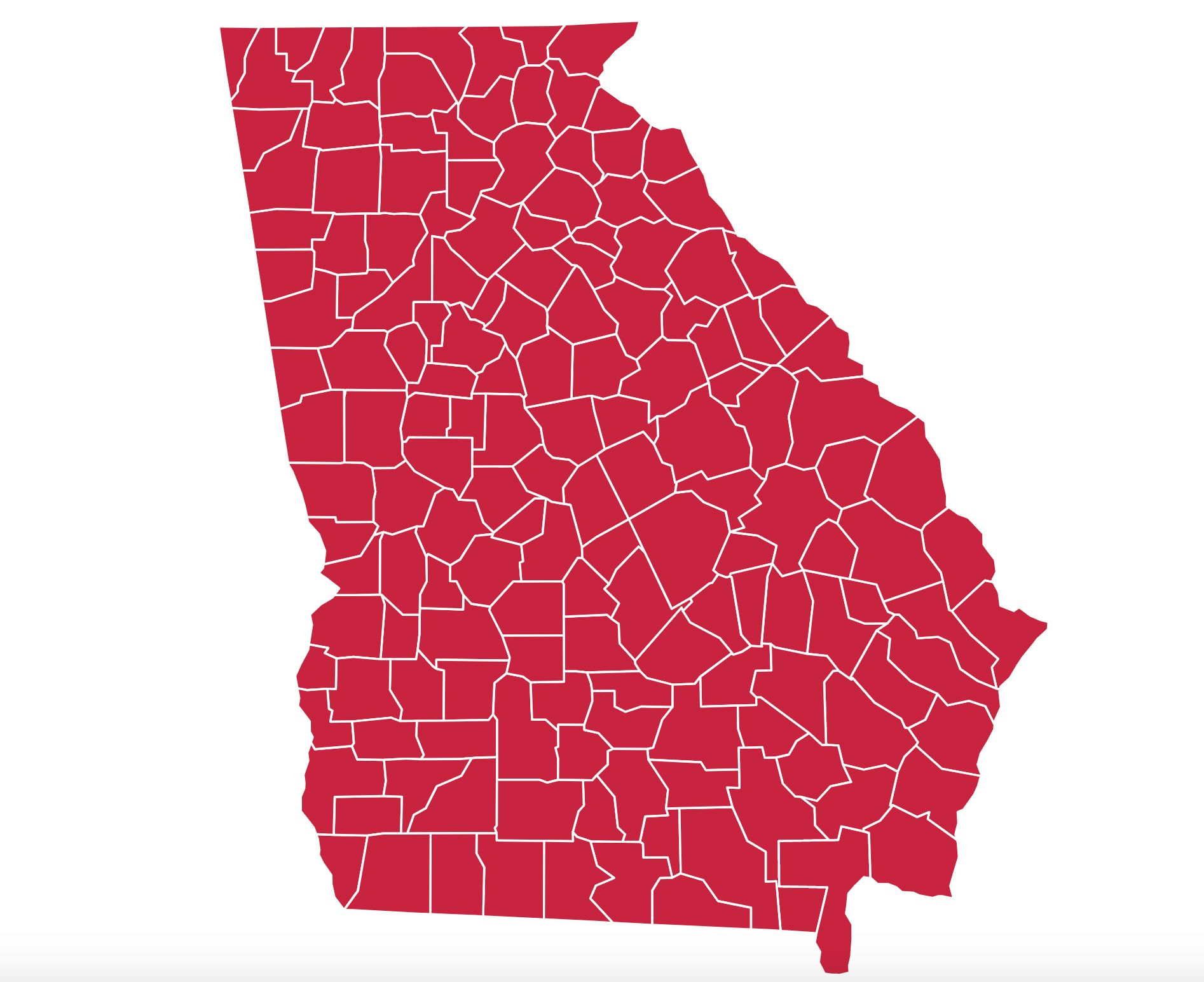 159 Georgia Counties Served