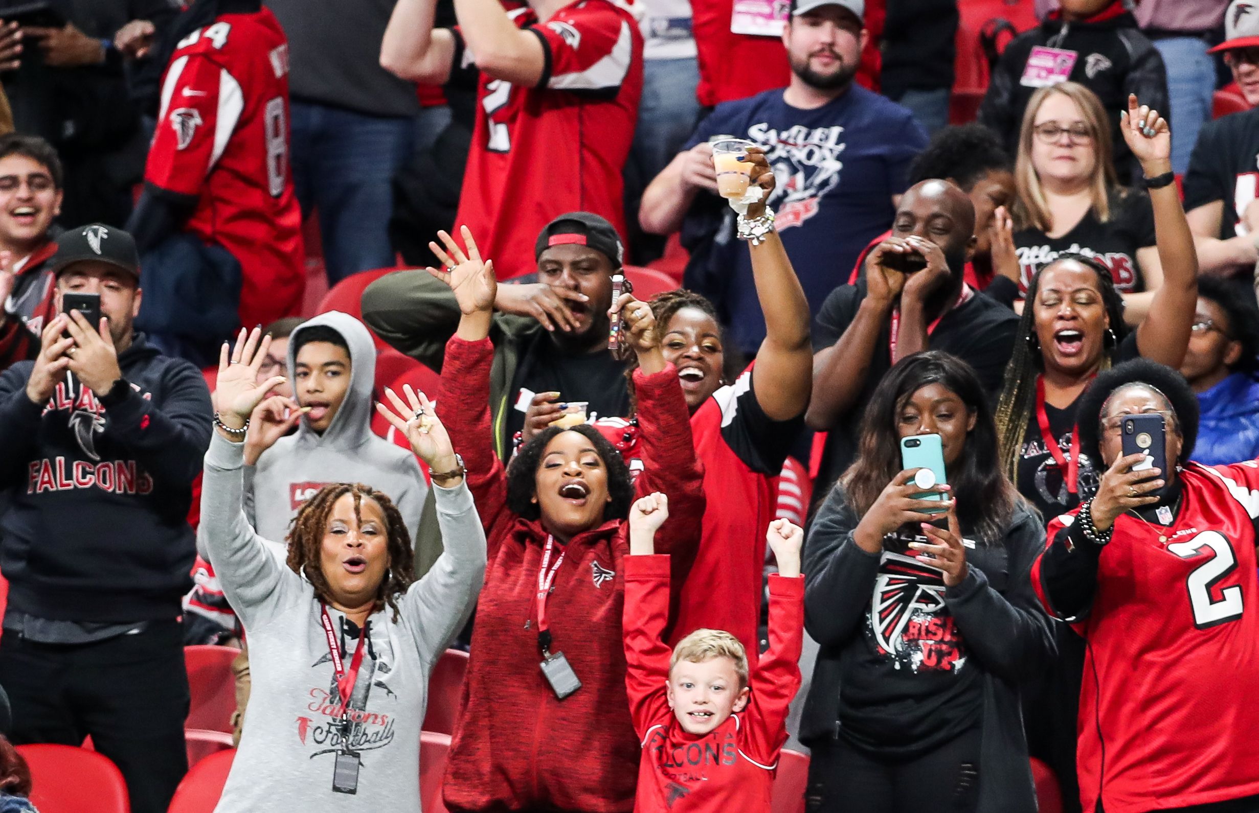 The Nest Atlanta Falcons Tailgating Crew