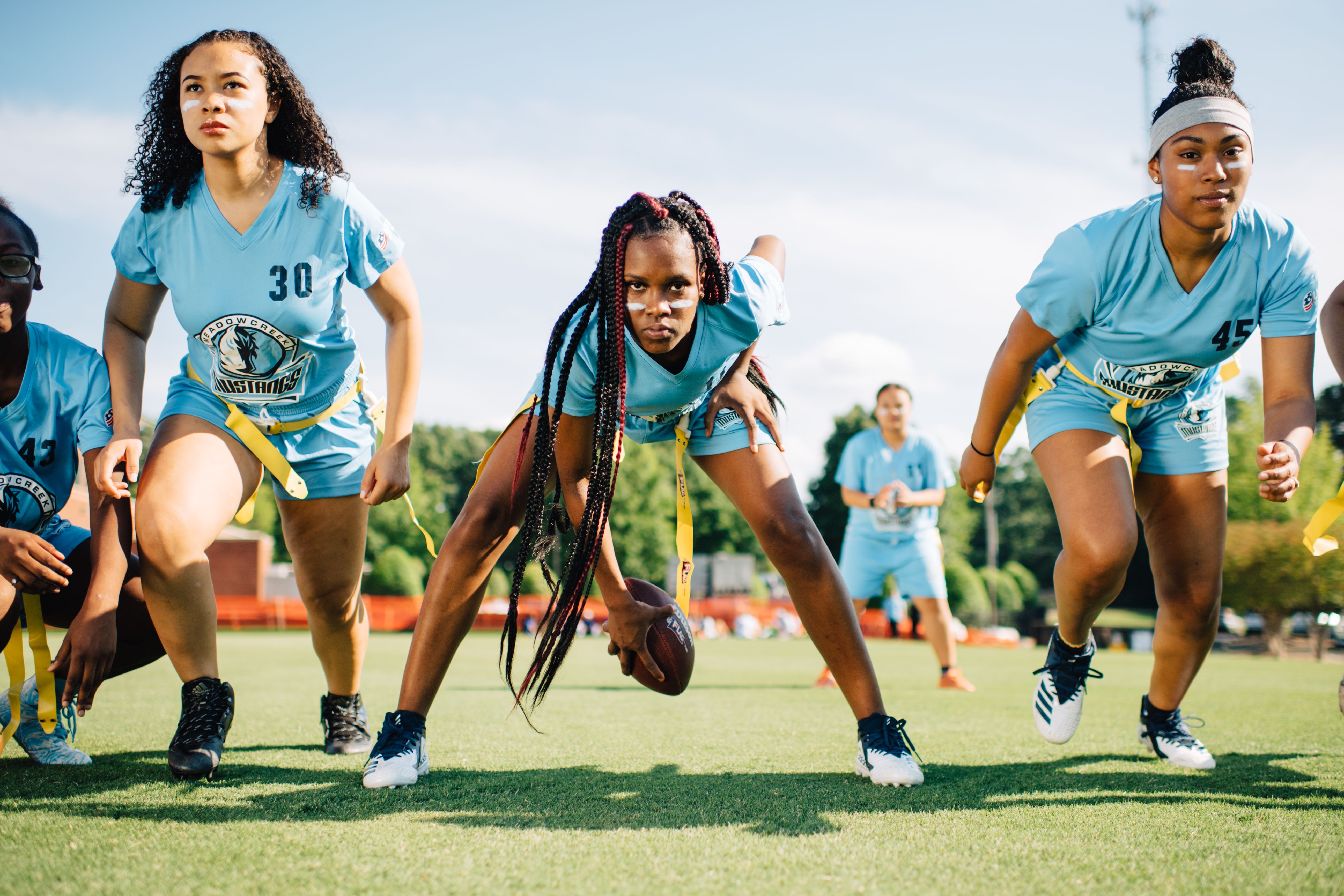 football girls