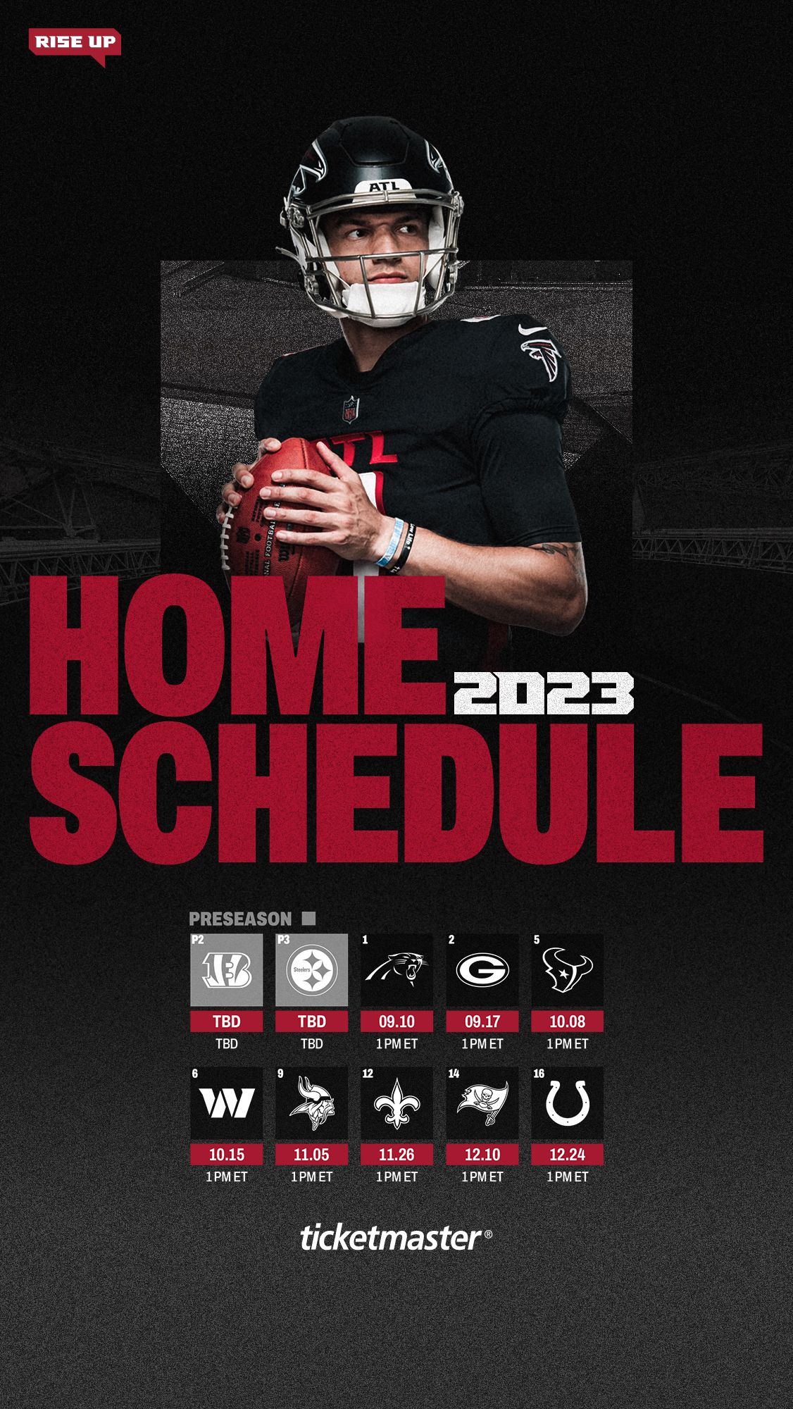 Get your downloadable New England Patriots 2023 schedule wallpaper