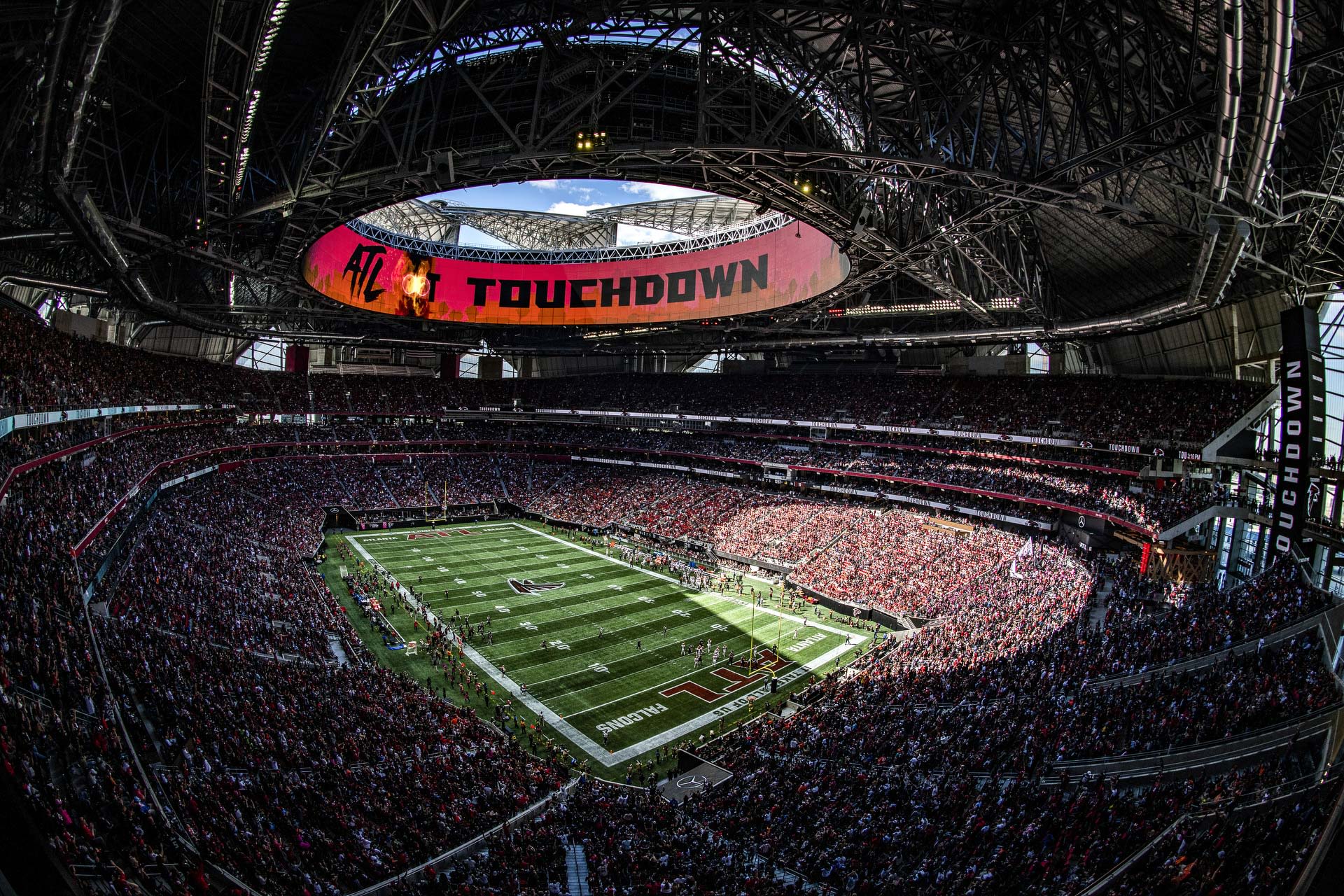 Thank you for your interest in Atlanta Falcons Tickets. We look forward to providing you more information and seeing you at Mercedes-Benz Stadium this year!