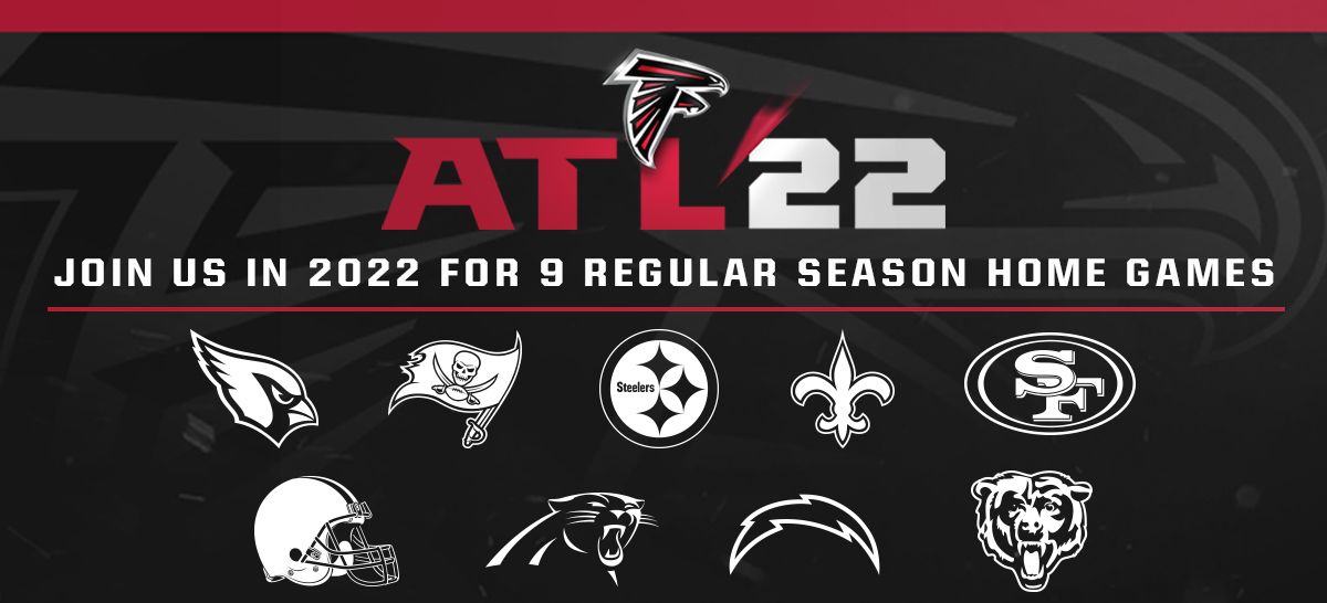 Falcons 2022 Schedule Season Tickets - Atlanta Falcons
