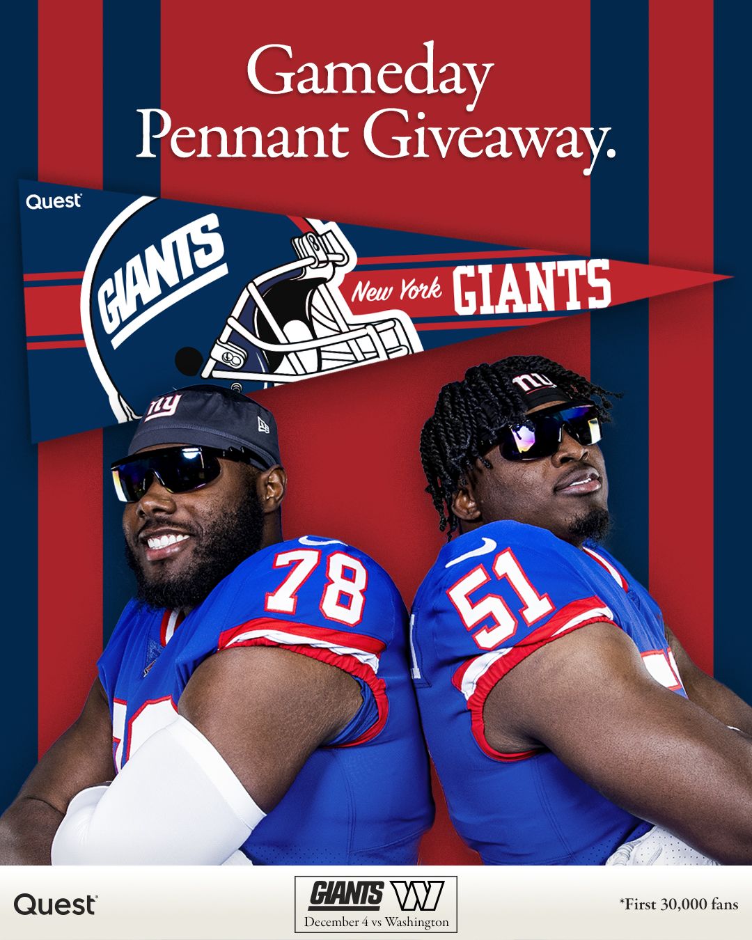 Giants bring back classic blue uniform for two Legacy Games in