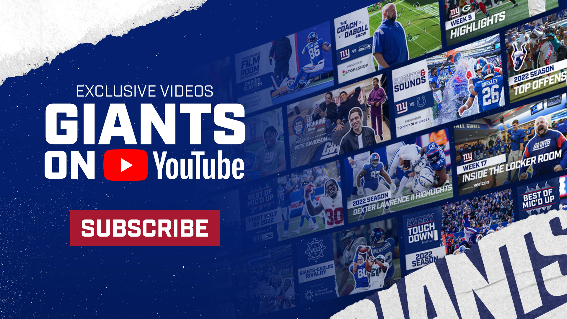 Giants Video  New York Giants –