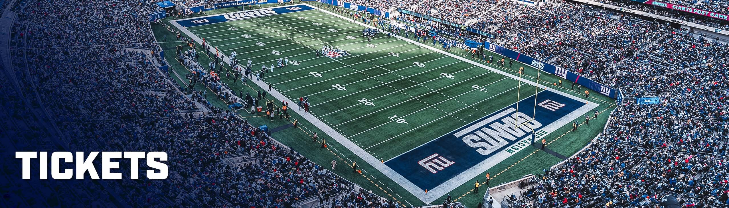 New York Giants Tickets - 2023-2024 Giants Games