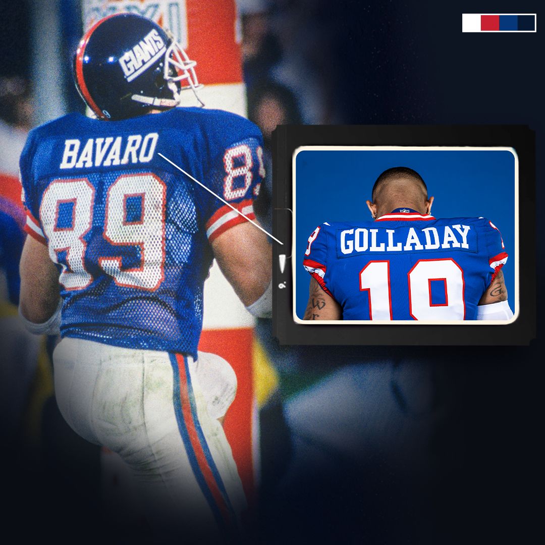 Giants bring back classic blue uniform for two Legacy Games
