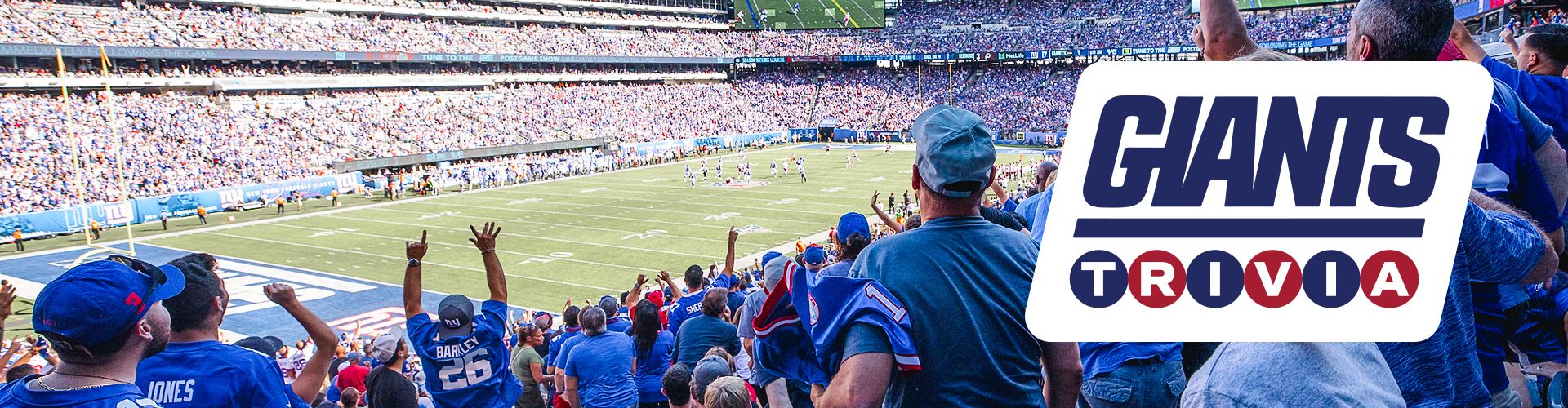 New York Giants - Do it for the home crowd 