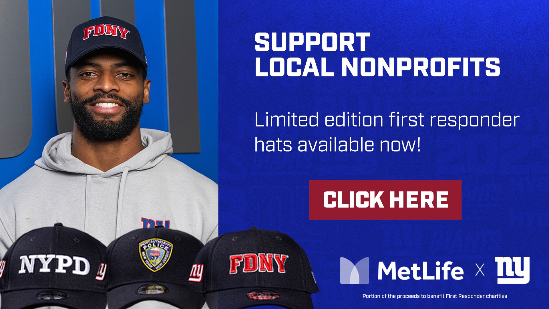 MetLife Partners with the New York Giants to Help Support NYC