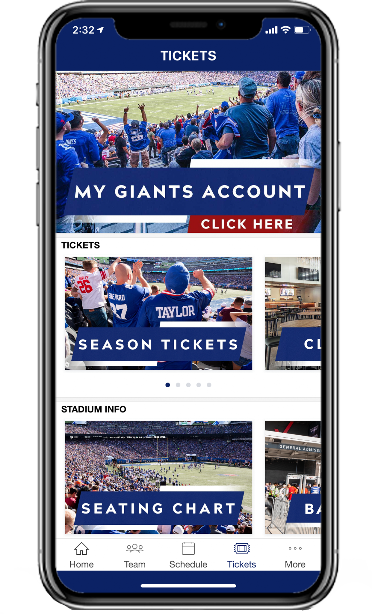 New York Giants Official App New York Giants