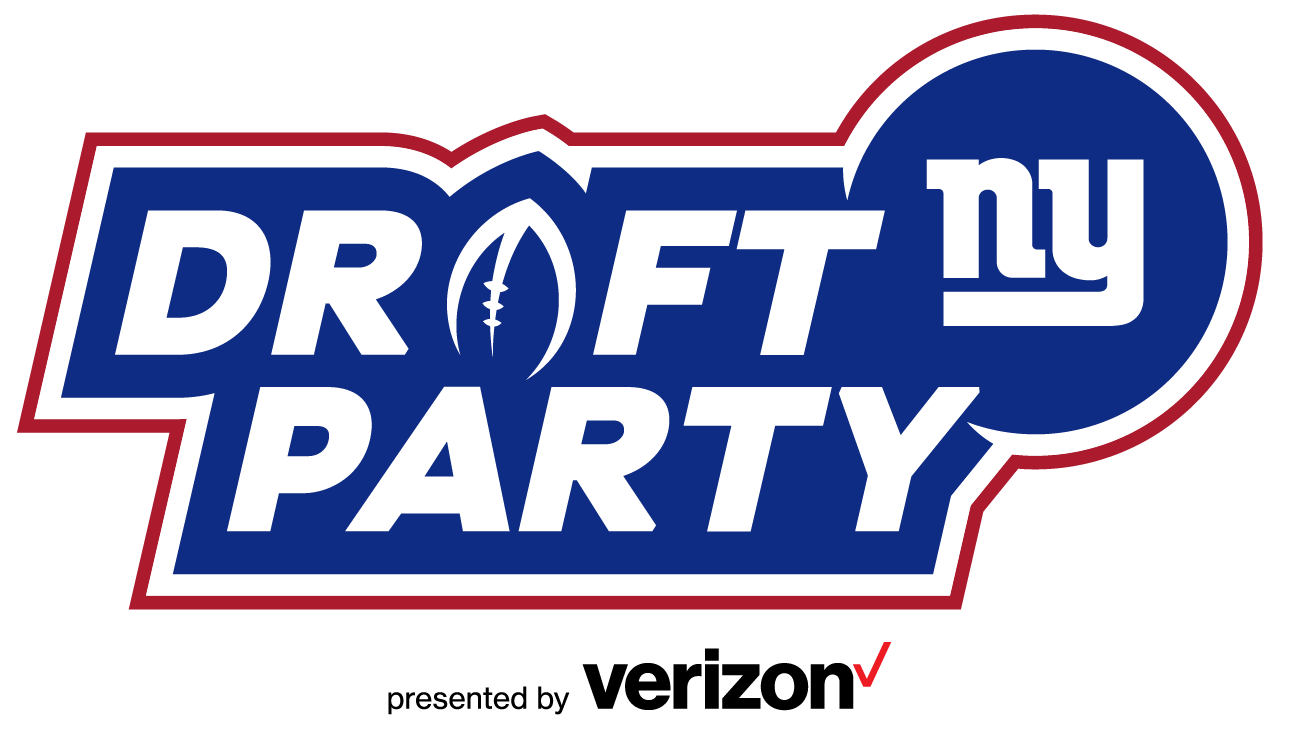 Giants Draft Party  Giants Draft Party Presented by Verizon, MetLife  Stadium, Thursday, April 27, 7 PM ET