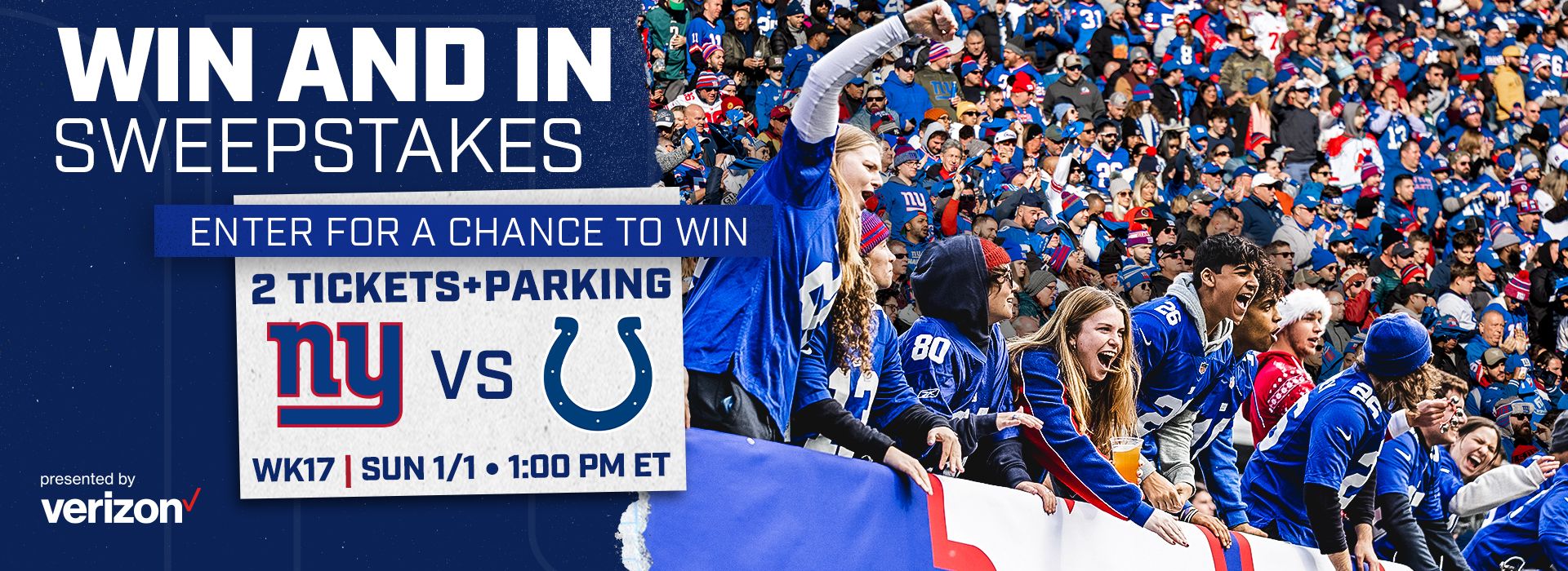 colts giants tickets