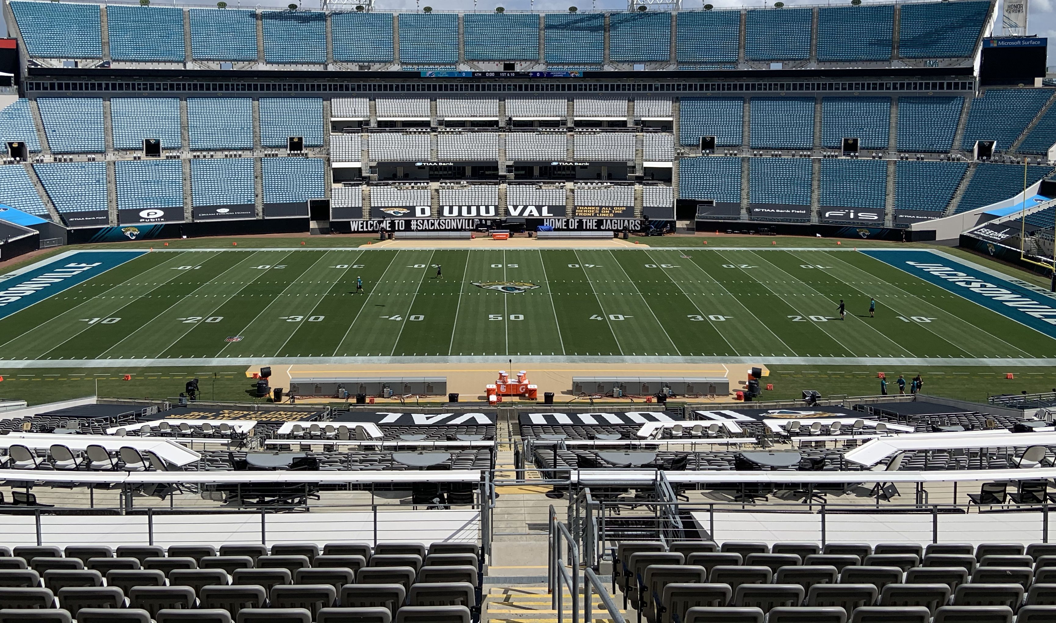 NFL Football Stadiums - Jacksonville Jaguars Stadium - EverBank Field