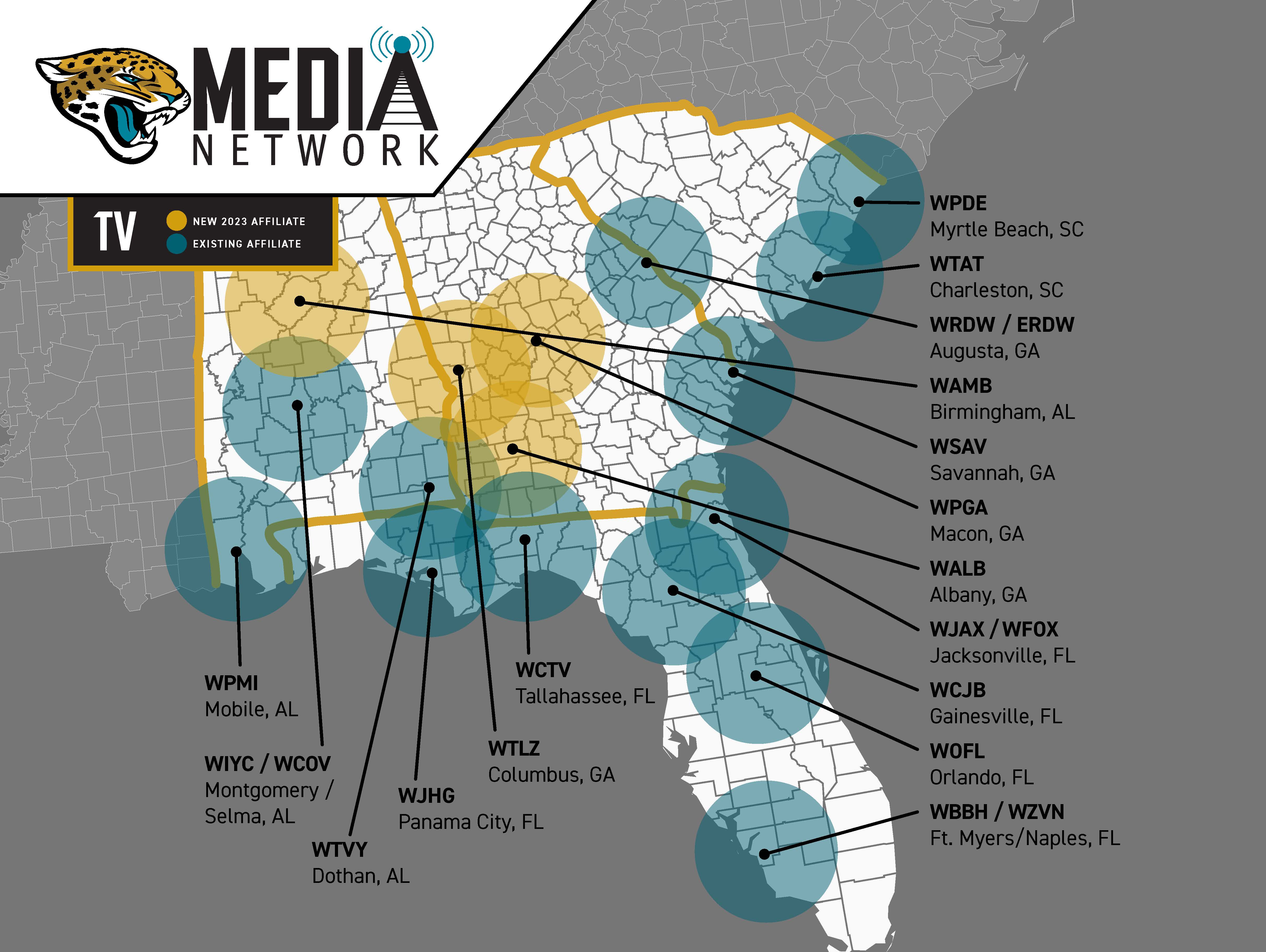 Jaguars vs. Chiefs broadcast map: Where will the game be on TV?