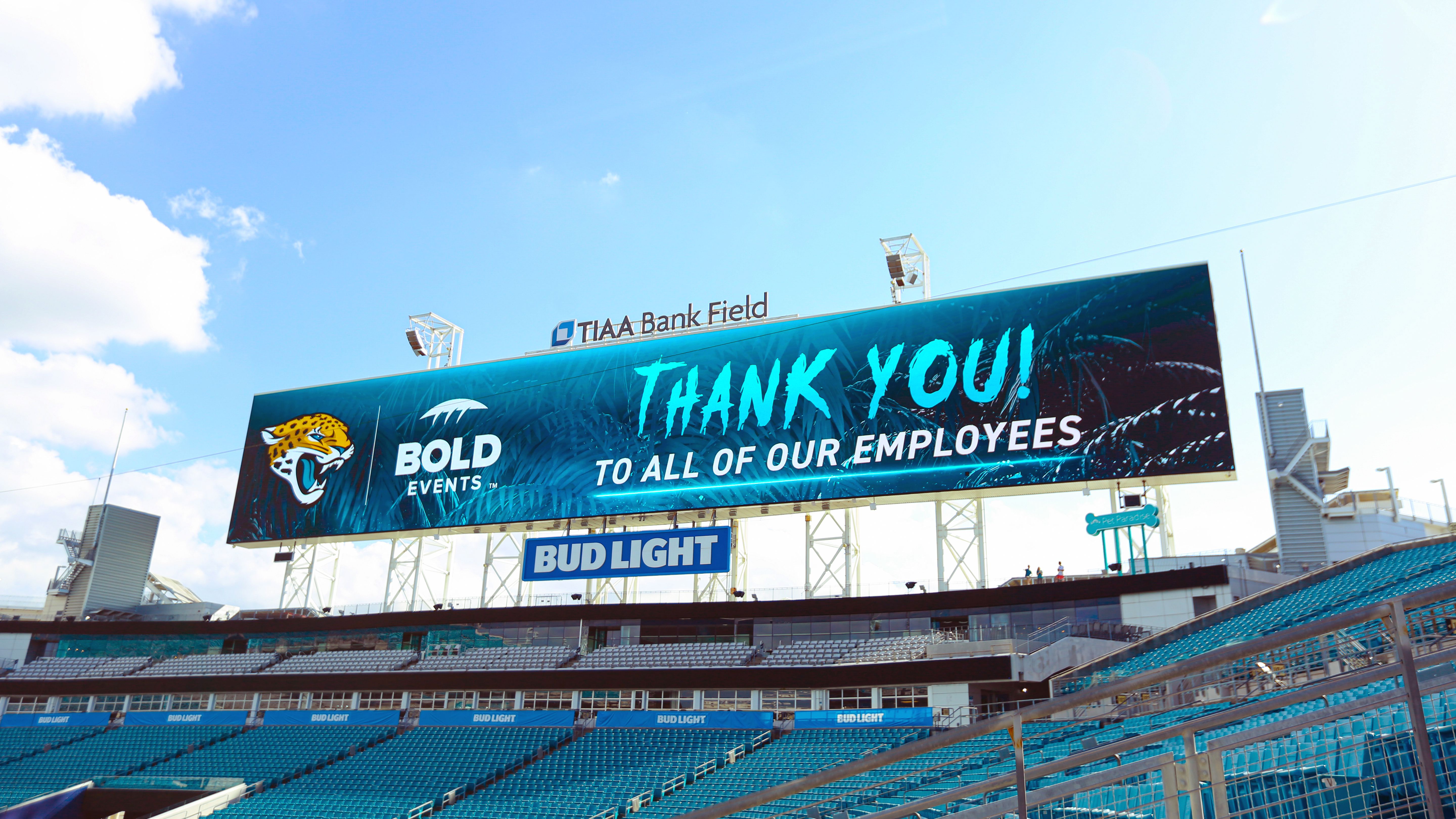 Jacksonville Jaguars Stadium Advertising, Outdoor Advertising