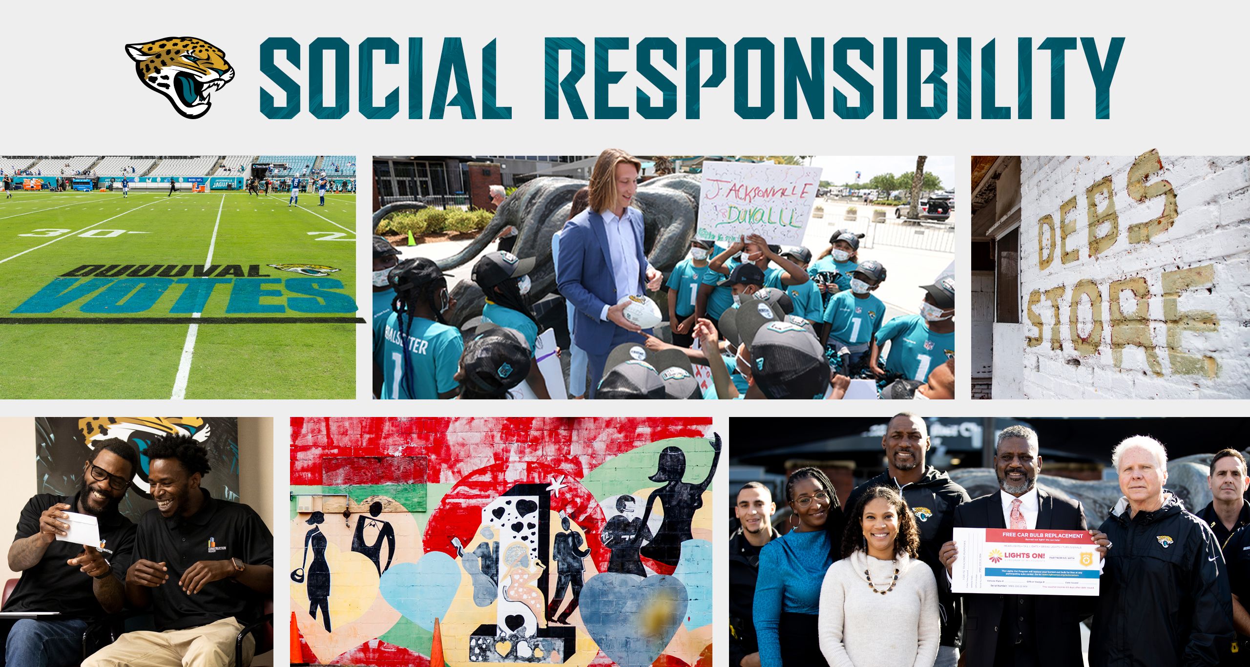 Jaguars Social Responsibility: Jacksonville Jaguars 