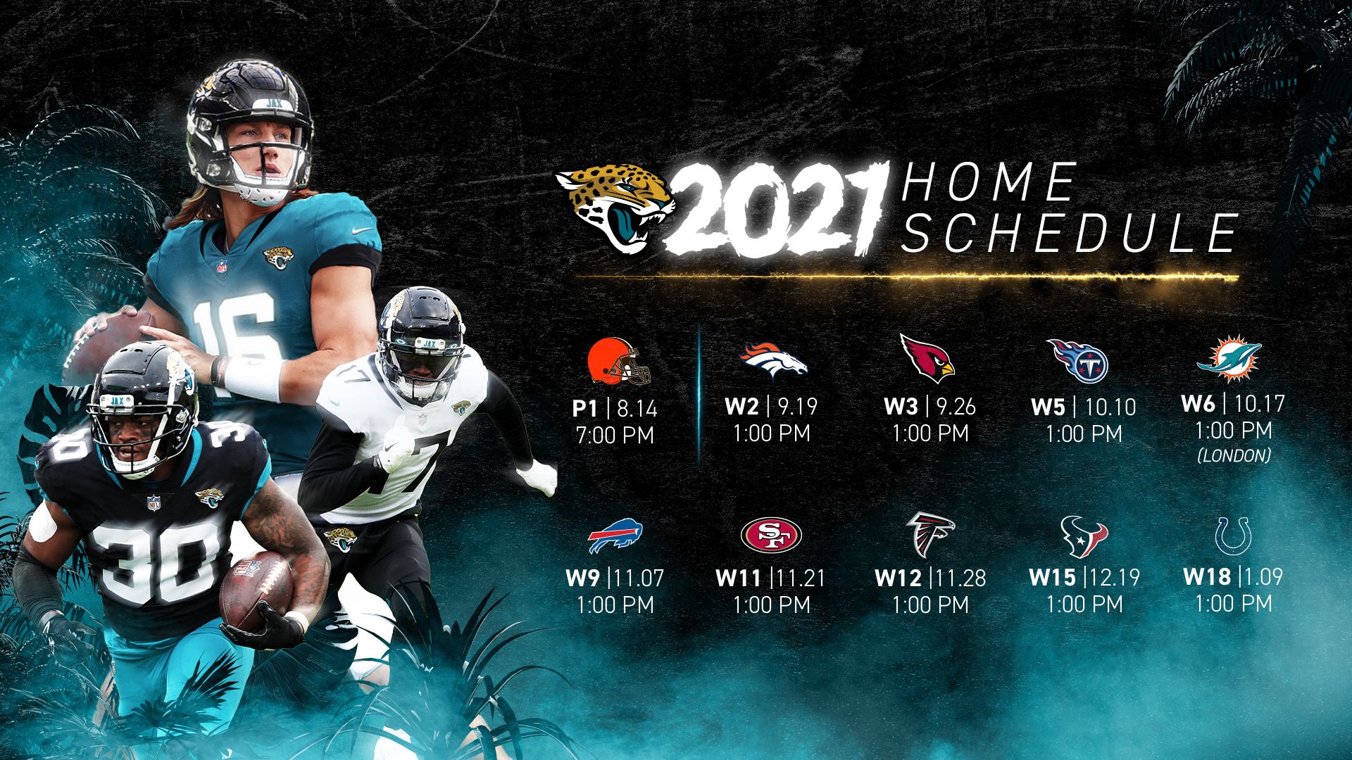 2025 Jaguars Schedule