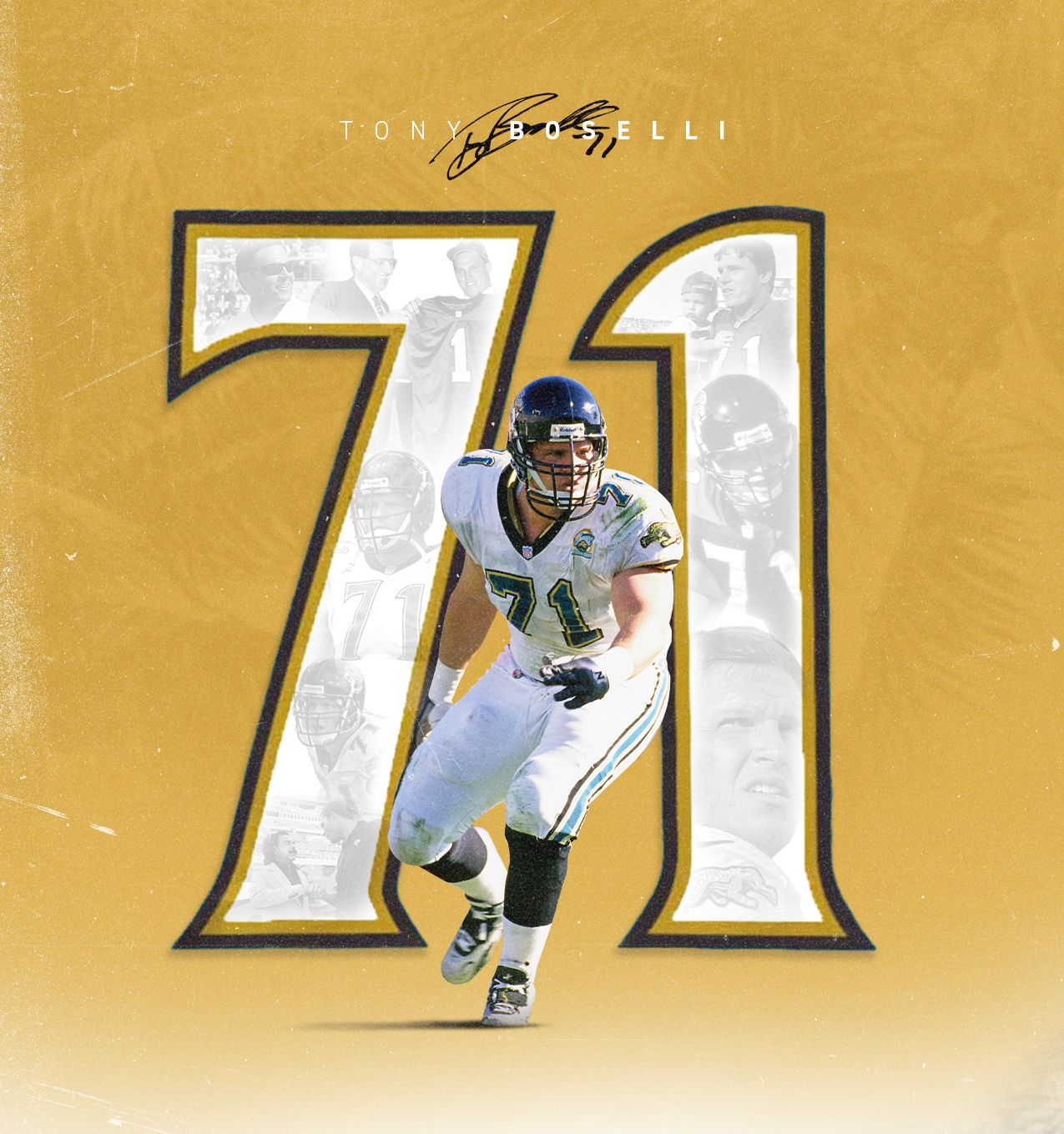 2021 Classics H2 Base Legends #121 Tony Boselli - Jacksonville Jaguars