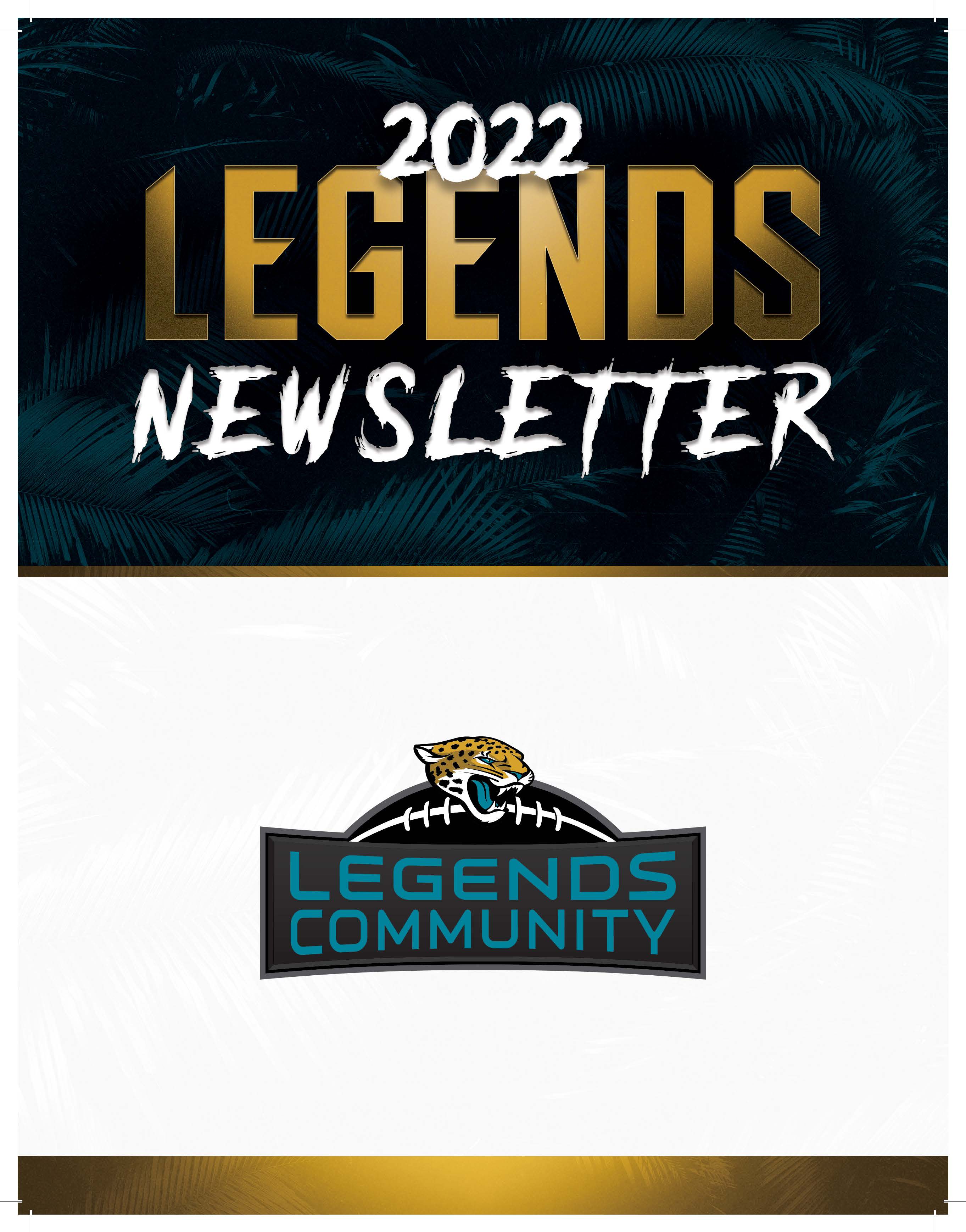 2022 Legends Newsletter
