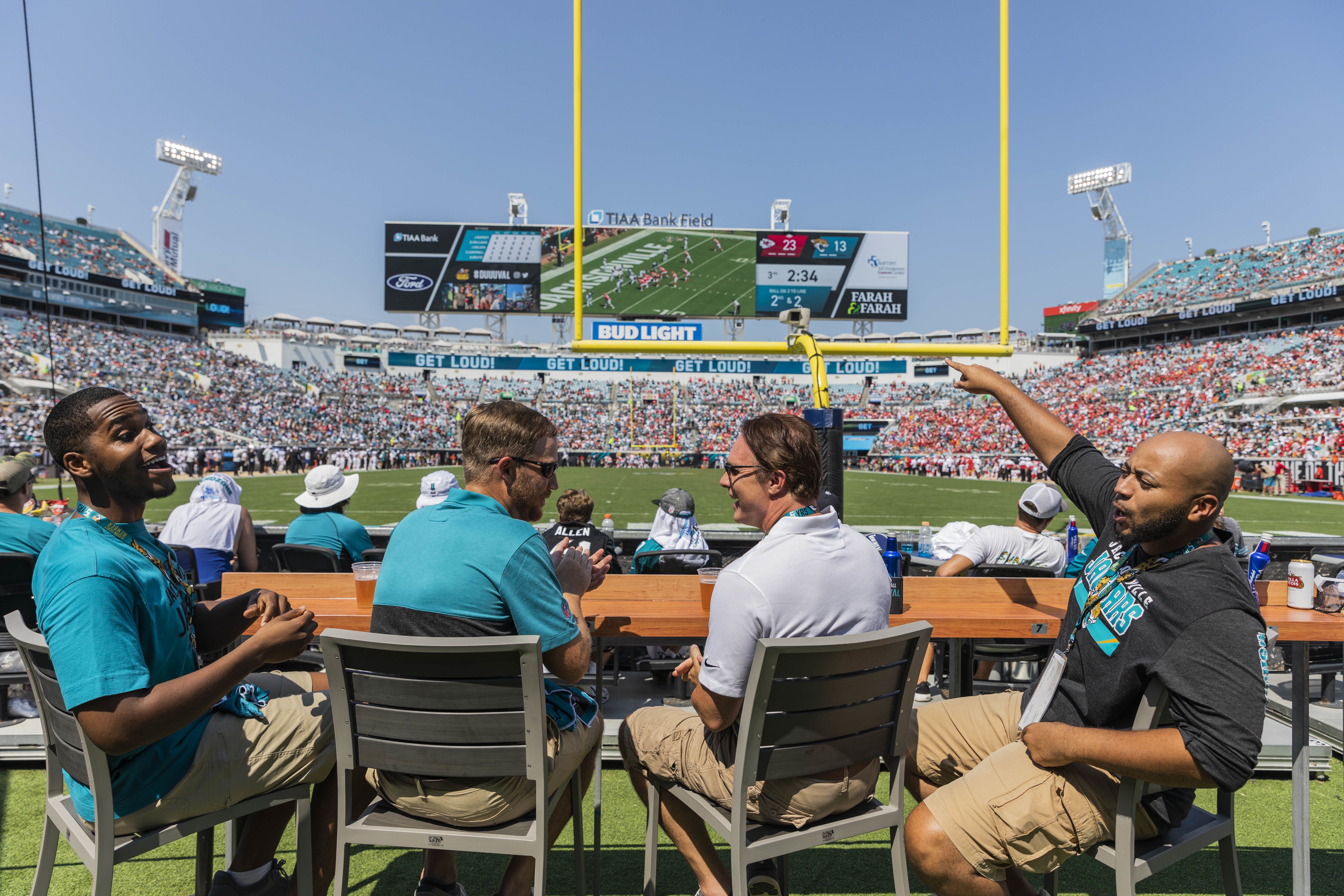 jacksonville jaguars seating chart view